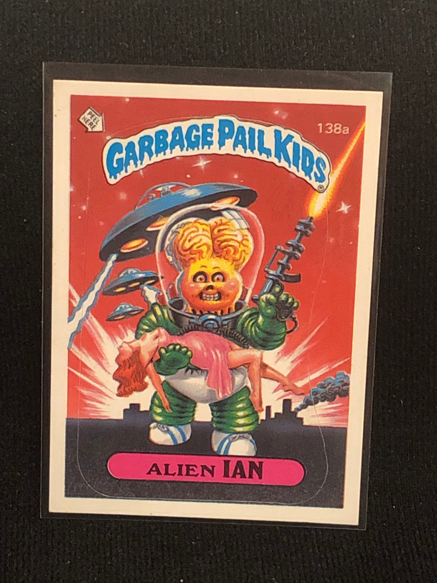 Garbage Pail Kids Original Series 4 (os4) 138a Alien Ian