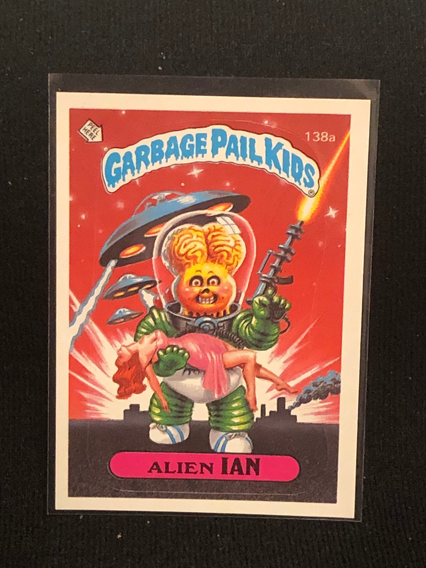 Garbage Pail Kids Original Series 4 (os4) 138a Alien Ian