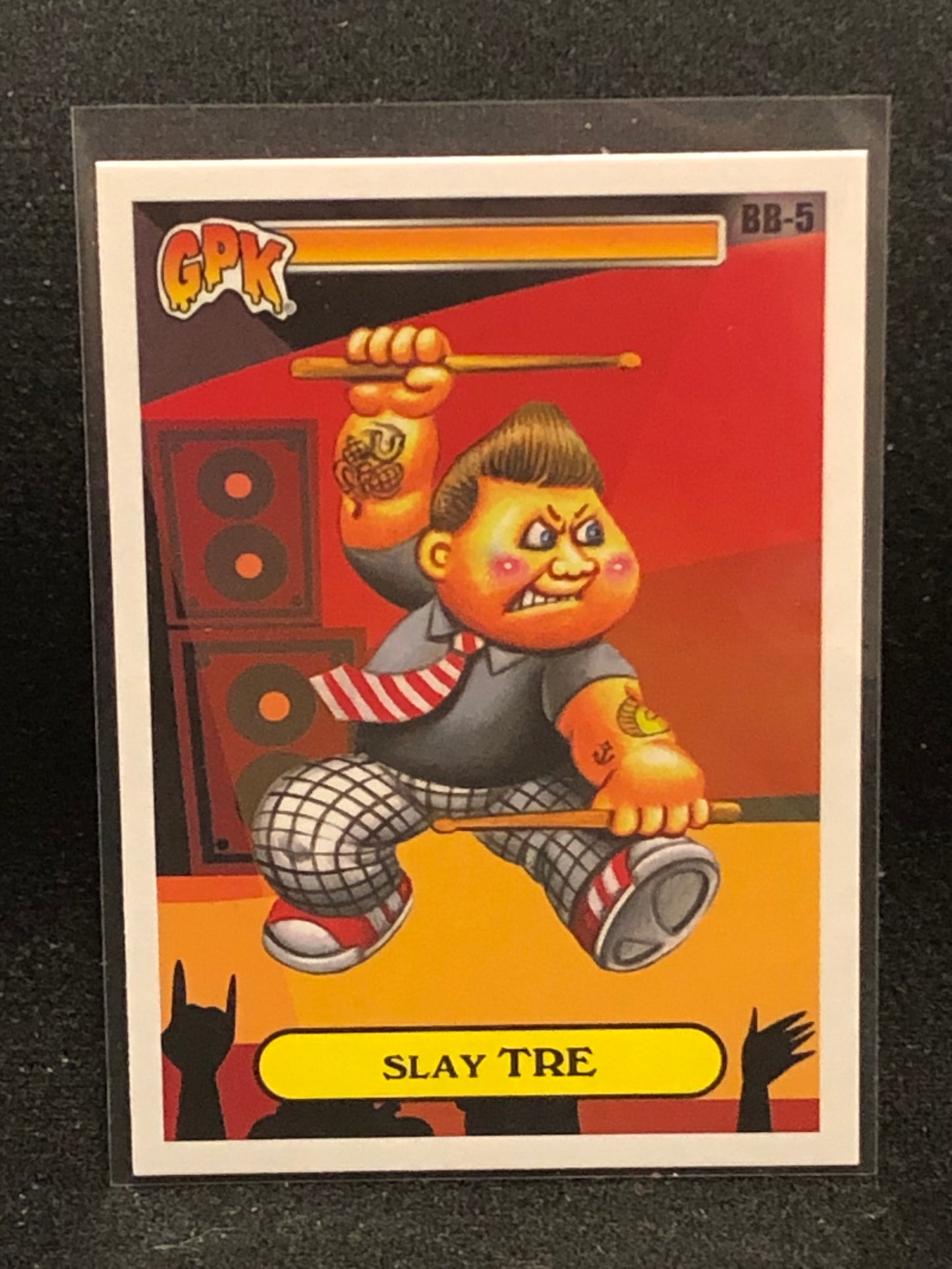 Garbage Pail Kids x Battle Of The Bands Green Day Subset Insert Singles