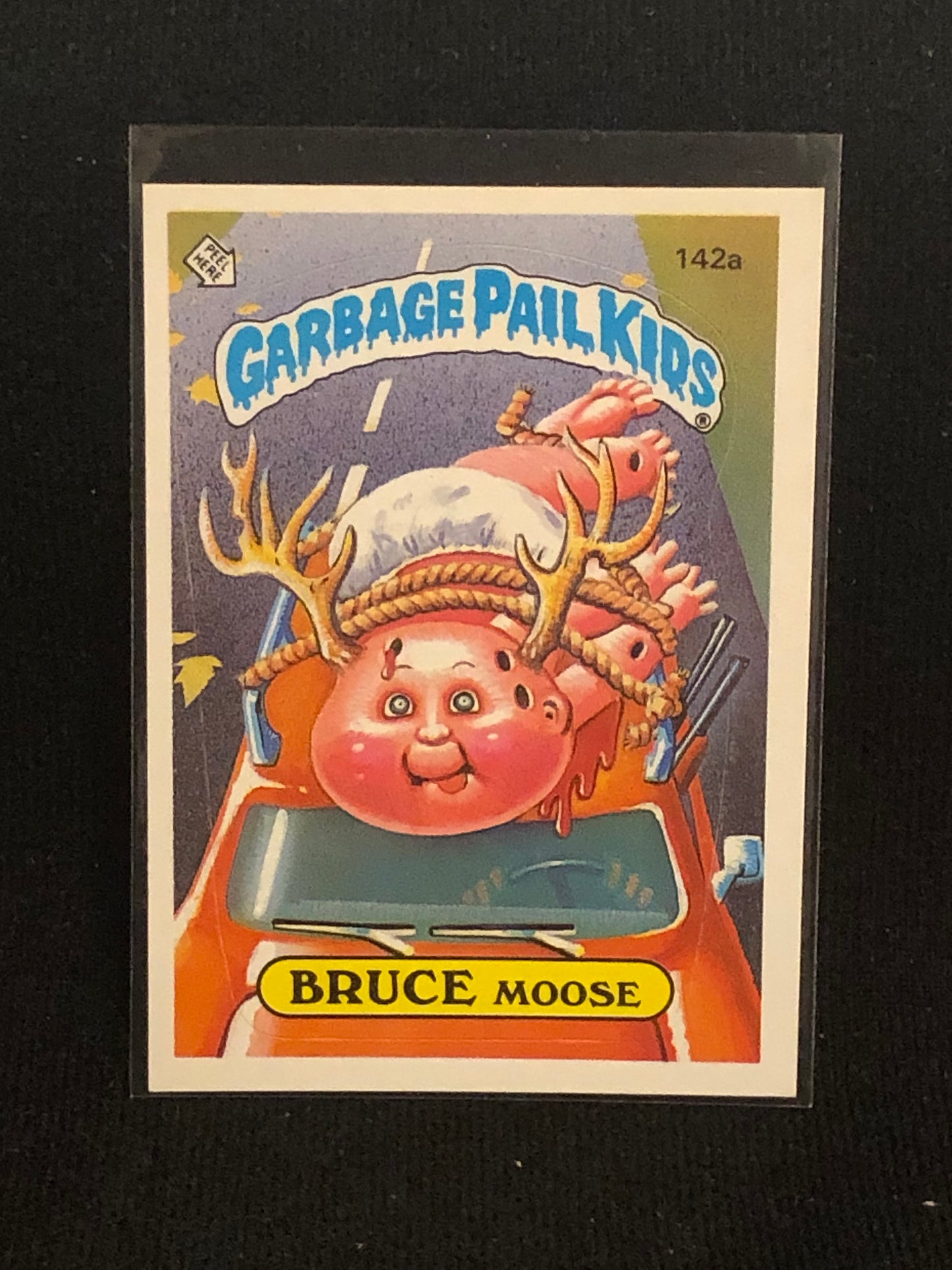 Garbage Pail Kids Original Series 4 (os4) 142a Bruce Moose