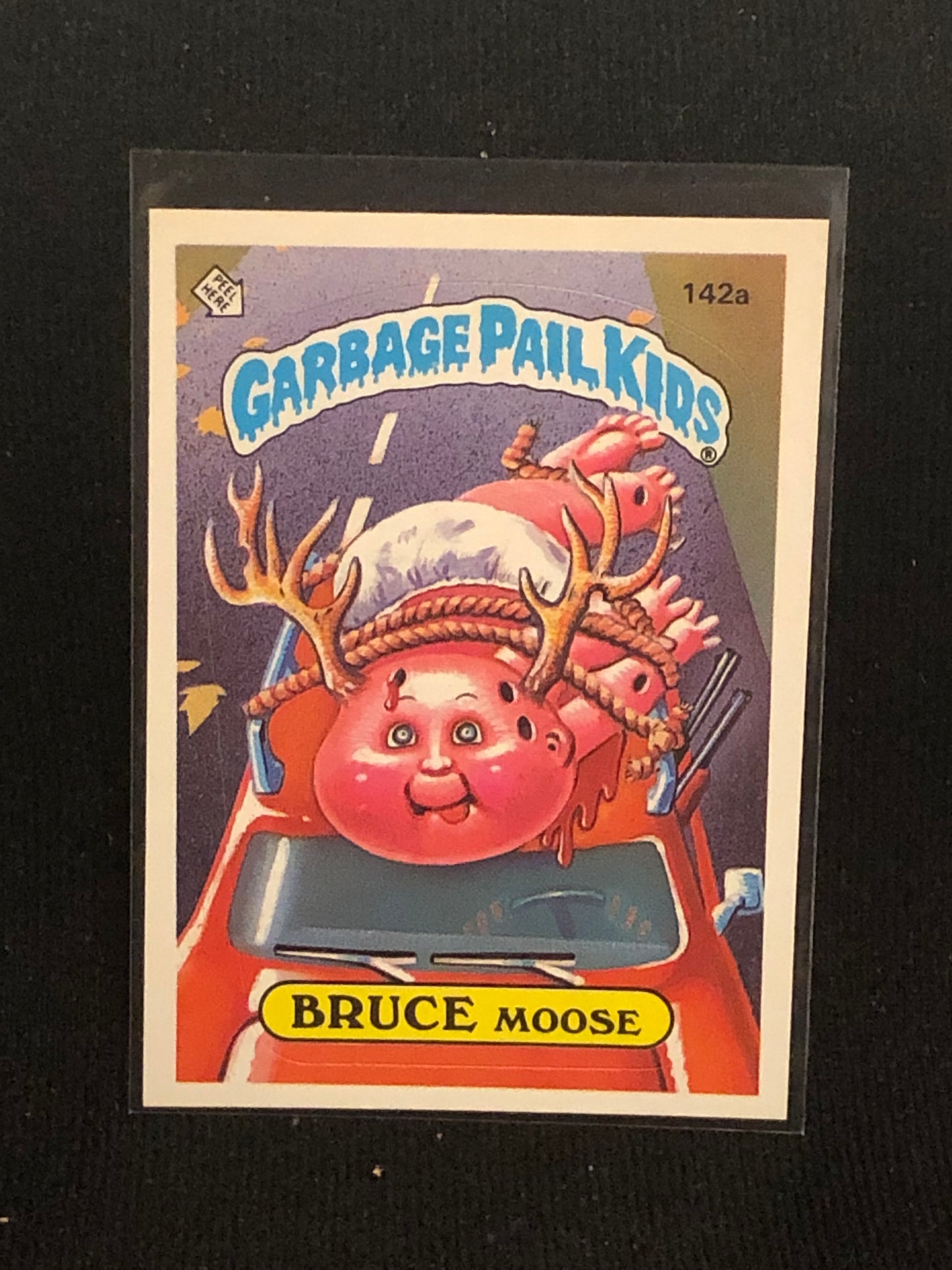 Garbage Pail Kids Original Series 4 (os4) 142a Bruce Moose