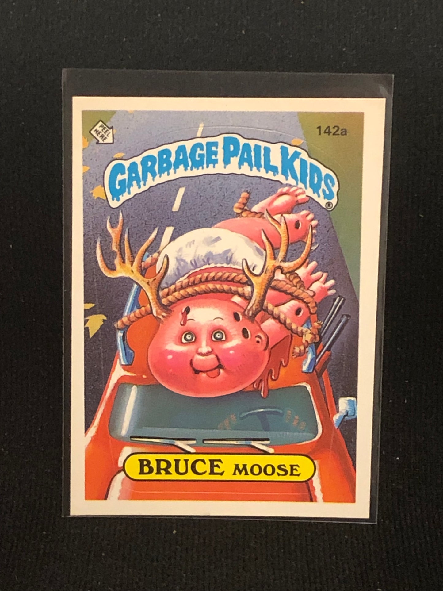 Garbage Pail Kids Original Series 4 (os4) 142a Bruce Moose