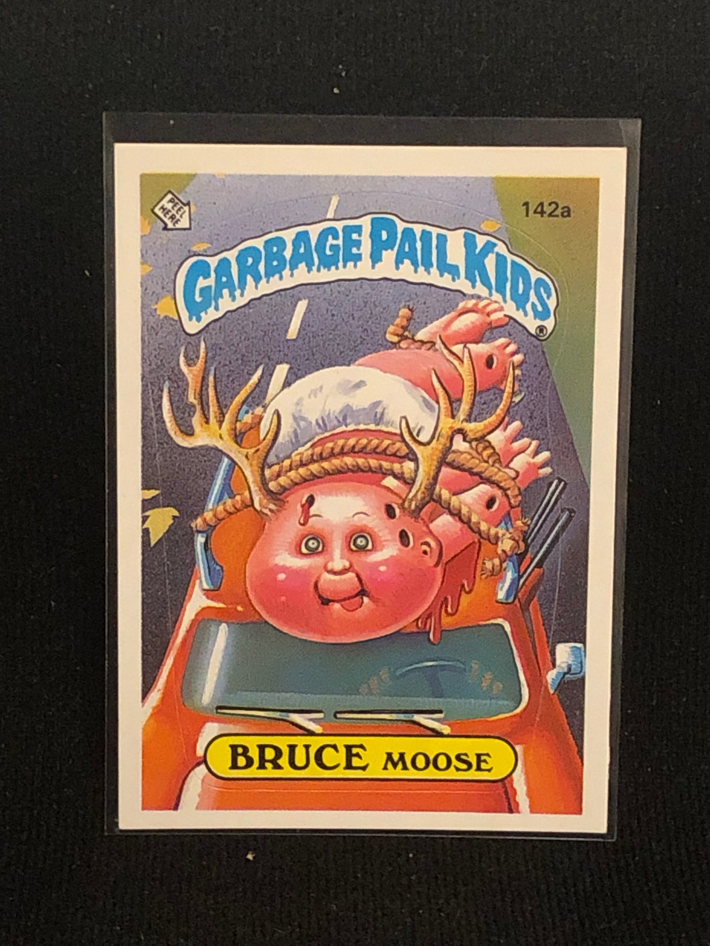 Garbage Pail Kids Original Series 4 (os4) 142a Bruce Moose