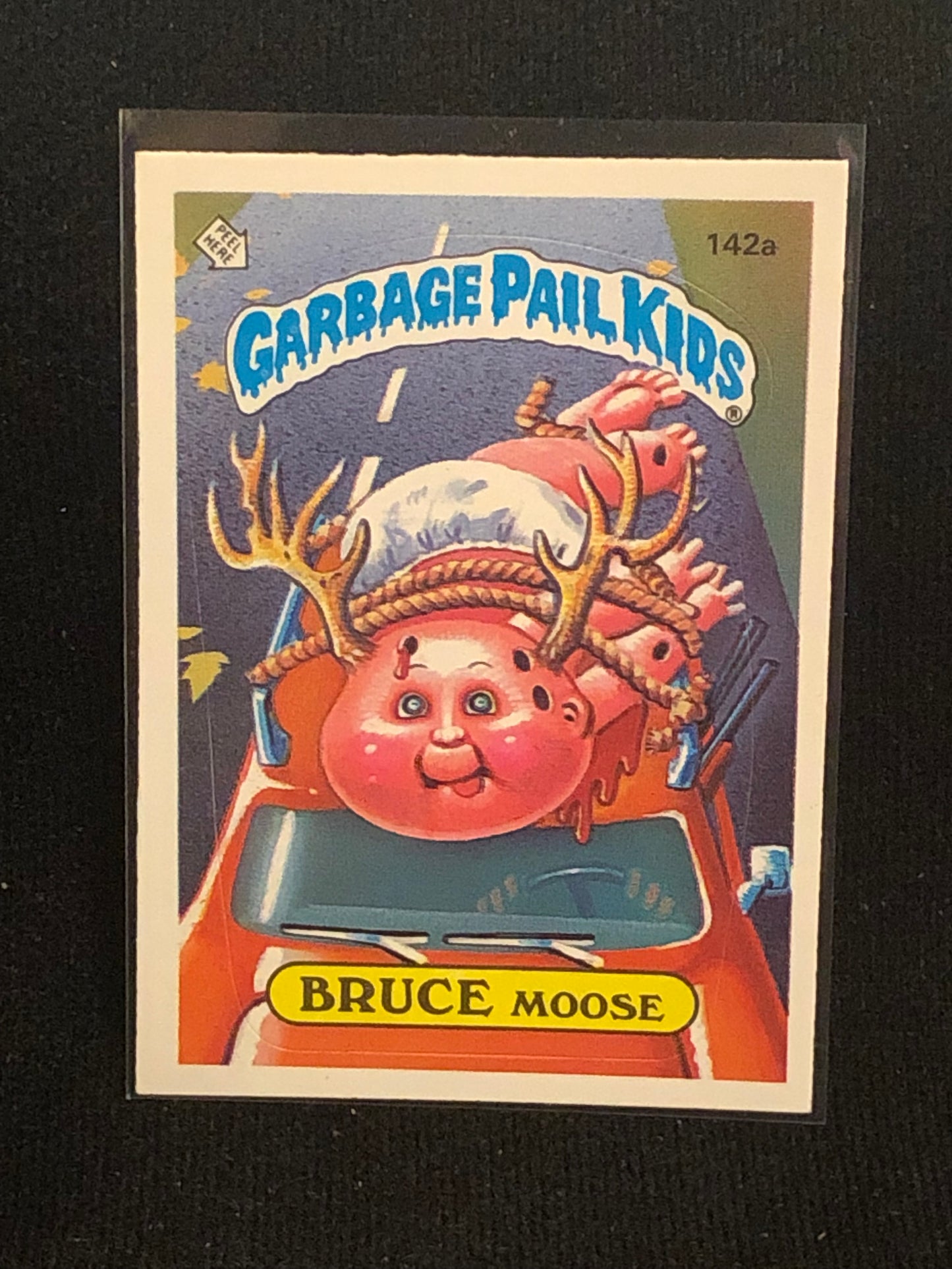 Garbage Pail Kids Original Series 4 (os4) 142a Bruce Moose