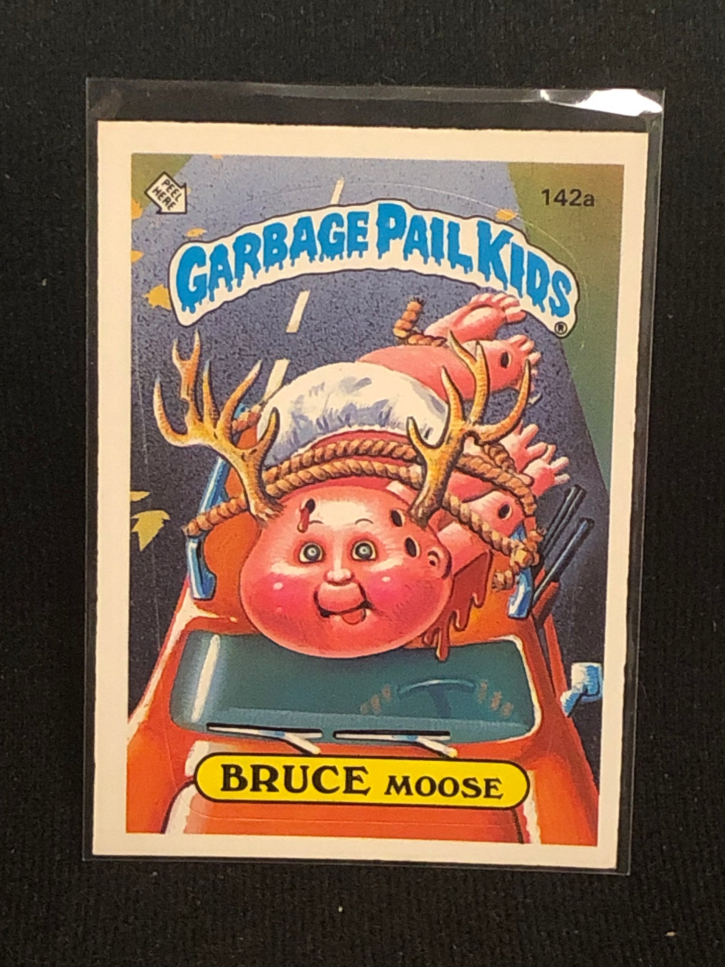 Garbage Pail Kids Original Series 4 (os4) 142a Bruce Moose