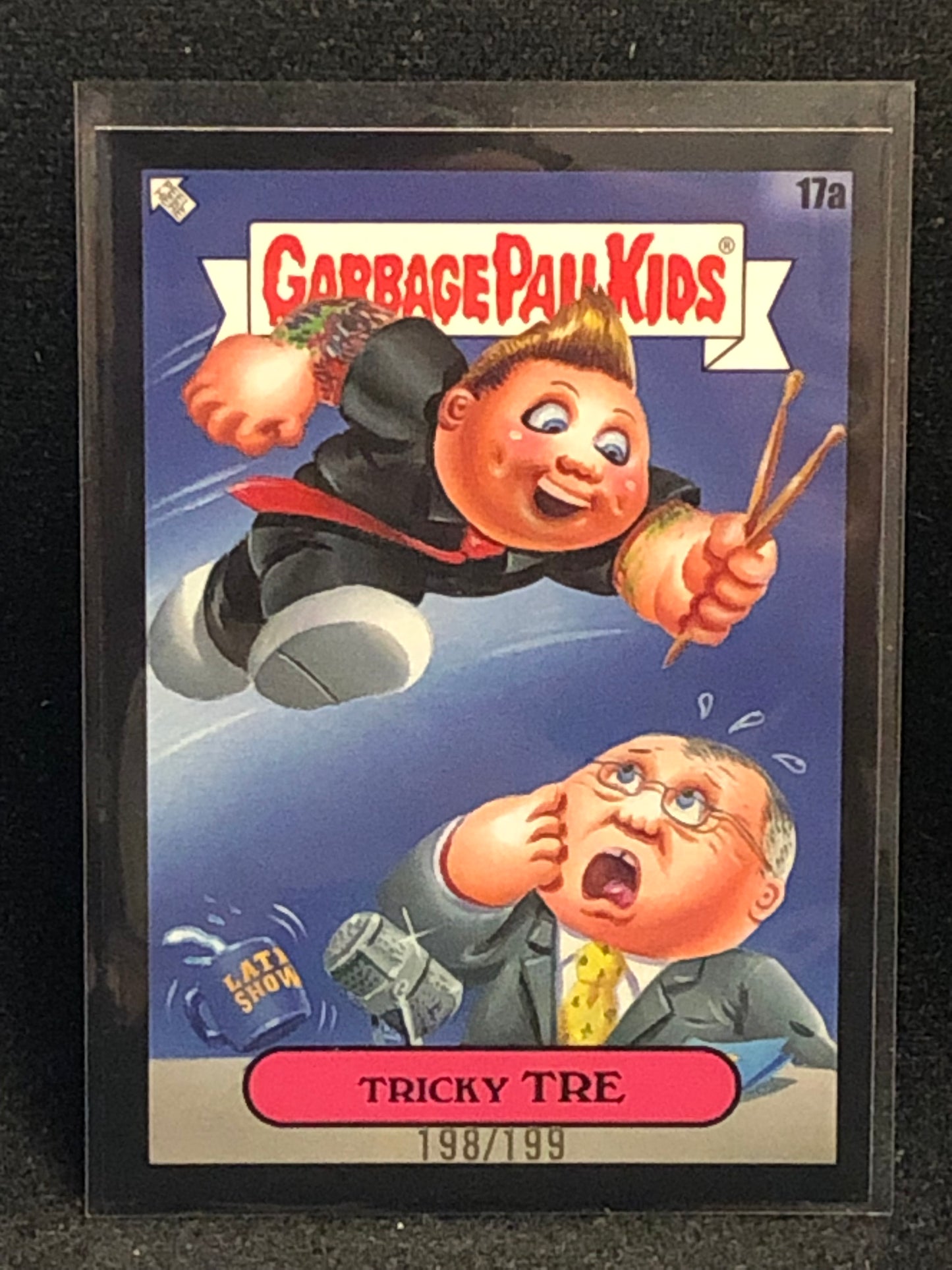 Garbage Pail Kids x Battle Of The Bands Green Day Black Border Cards /199