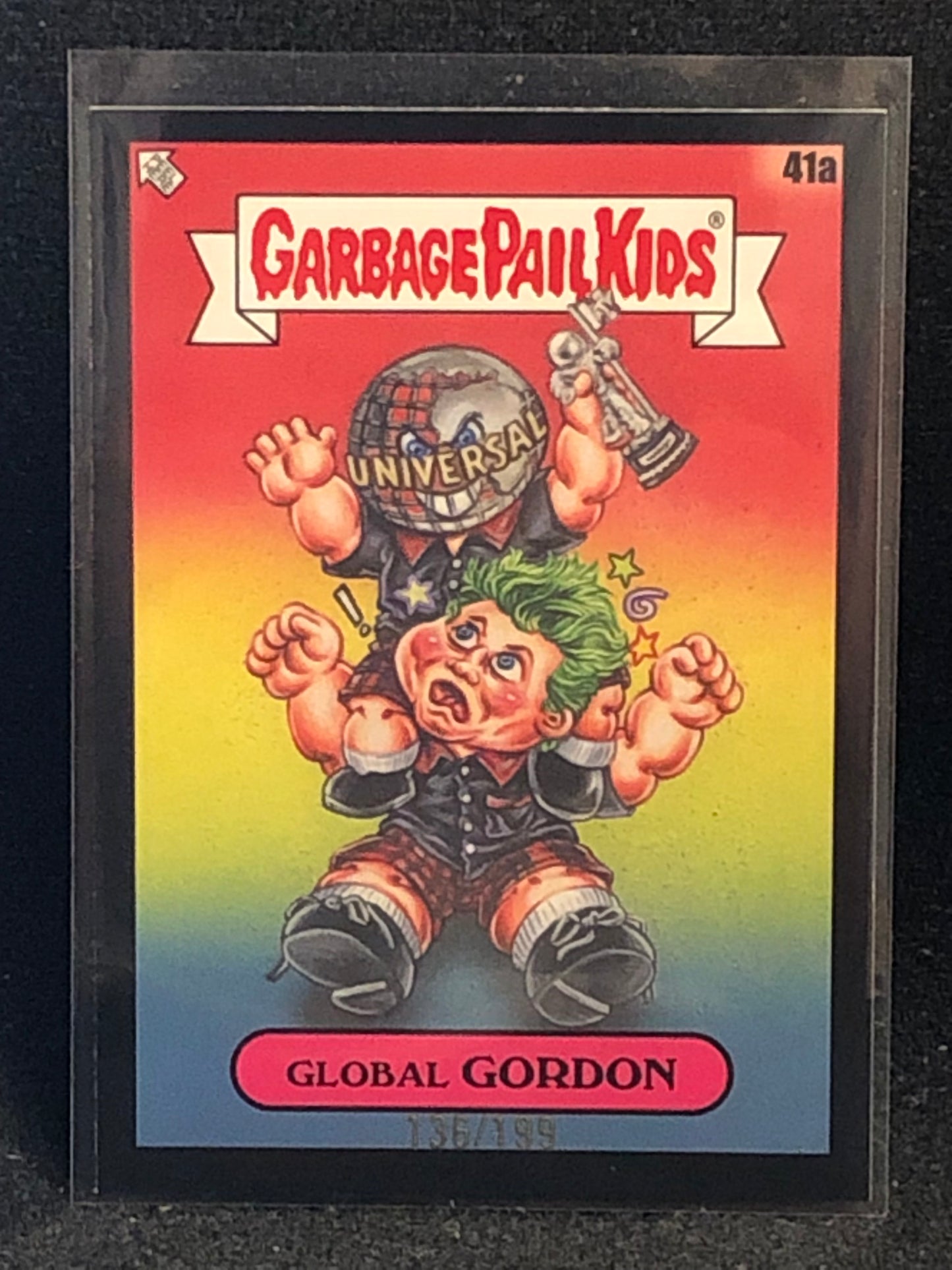 Garbage Pail Kids x Battle Of The Bands Green Day Black Border Cards /199