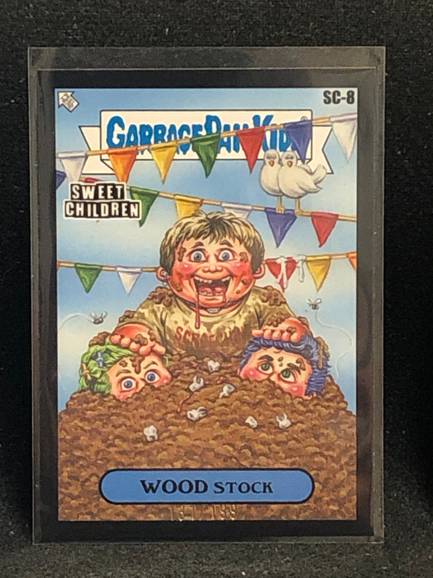 Garbage Pail Kids x Battle Of The Bands Green Day Black Border Cards /199