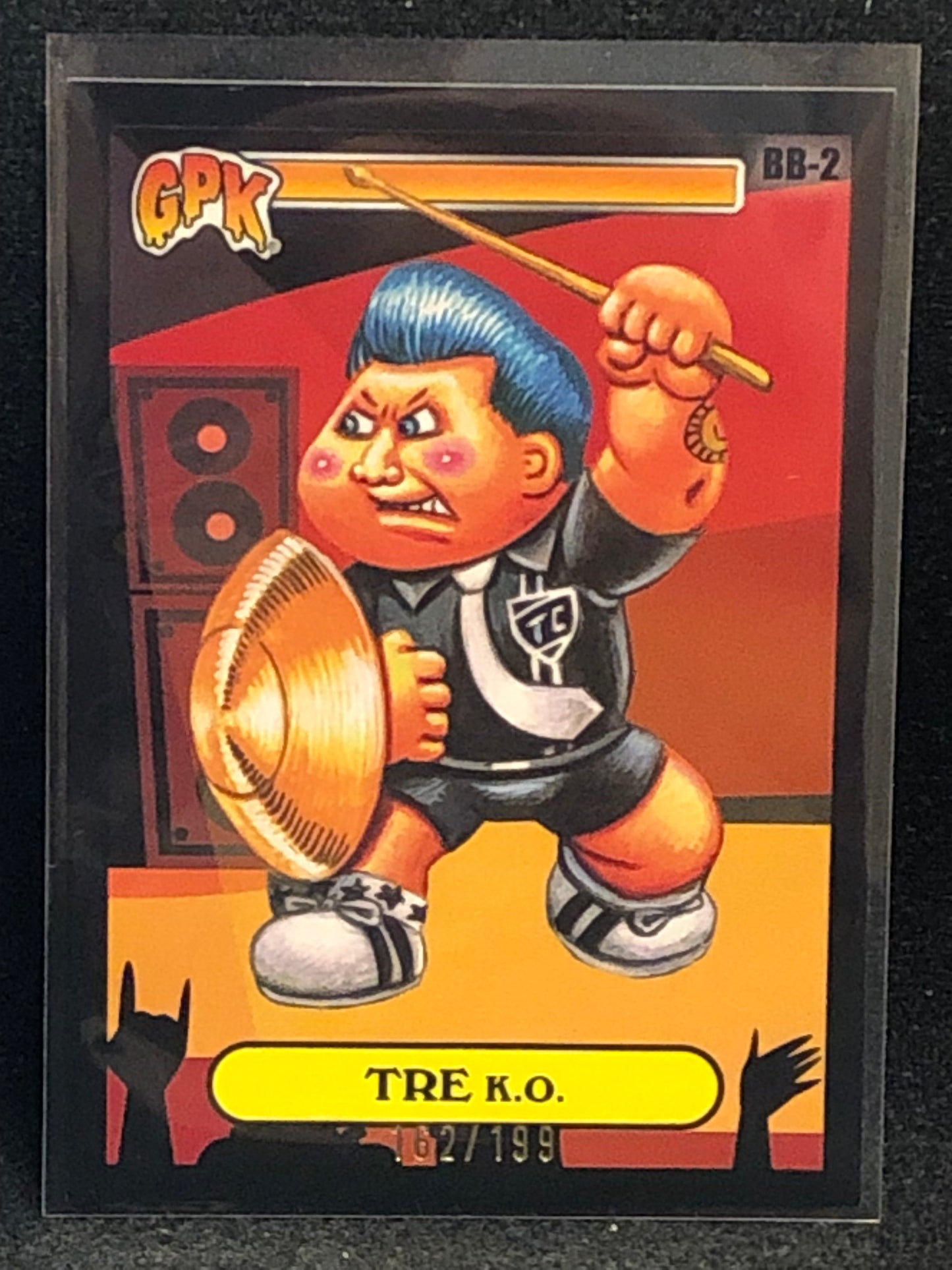 Garbage Pail Kids x Battle Of The Bands Green Day Black Border Cards /199