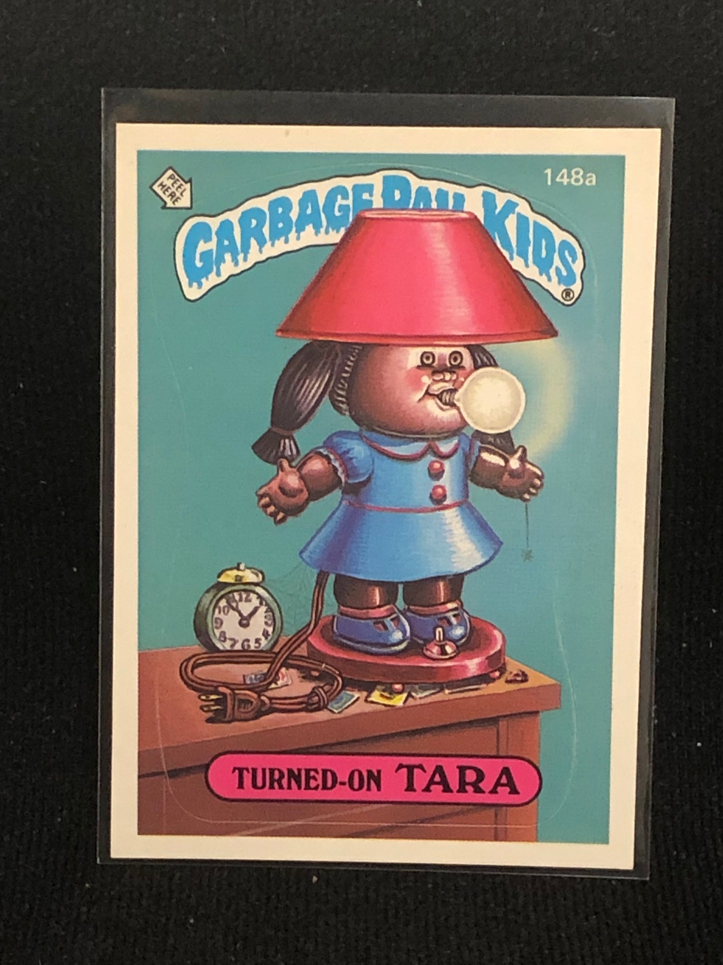 Garbage Pail Kids Original Series 4 (os4) 148a Turned On Tara