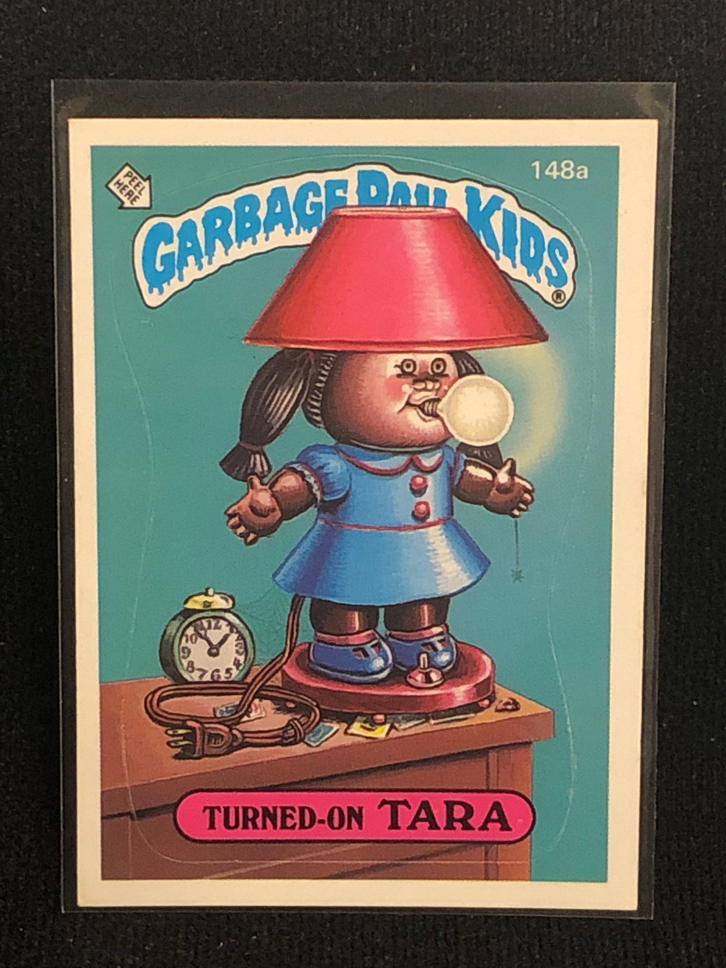 Garbage Pail Kids Original Series 4 (os4) 148a Turned On Tara