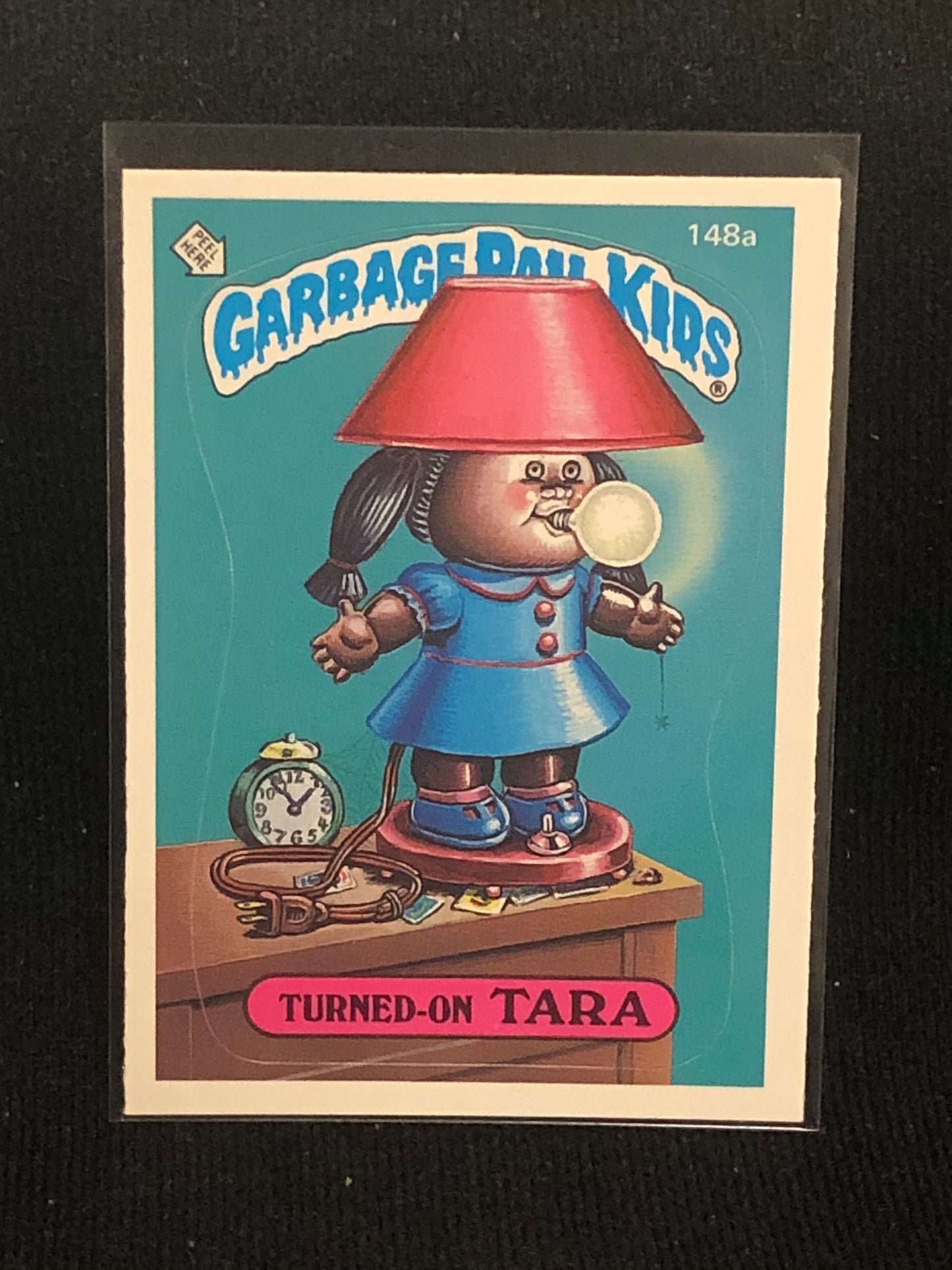 Garbage Pail Kids Original Series 4 (os4) 148a Turned On Tara