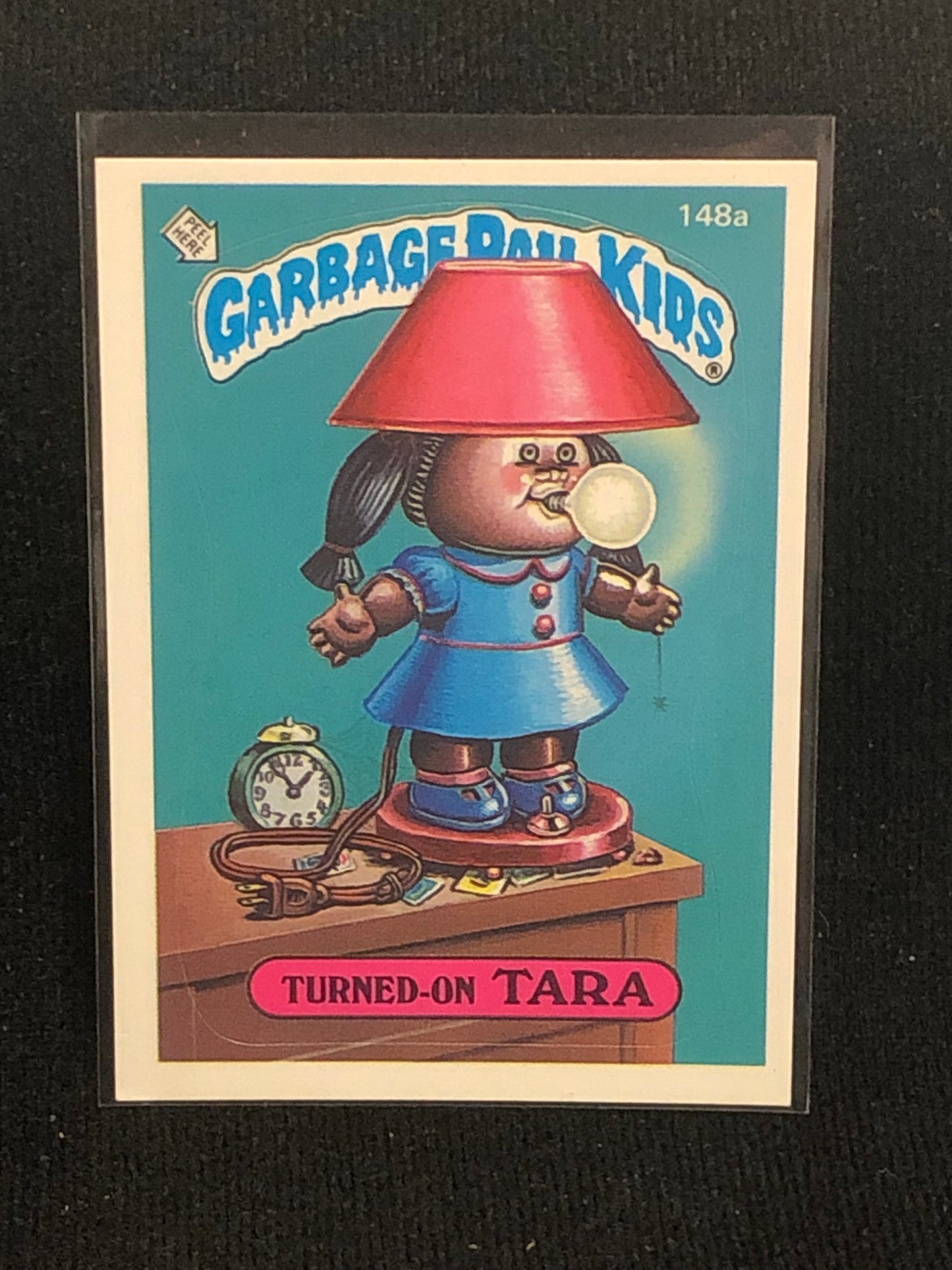 Garbage Pail Kids Original Series 4 (os4) 148a Turned On Tara