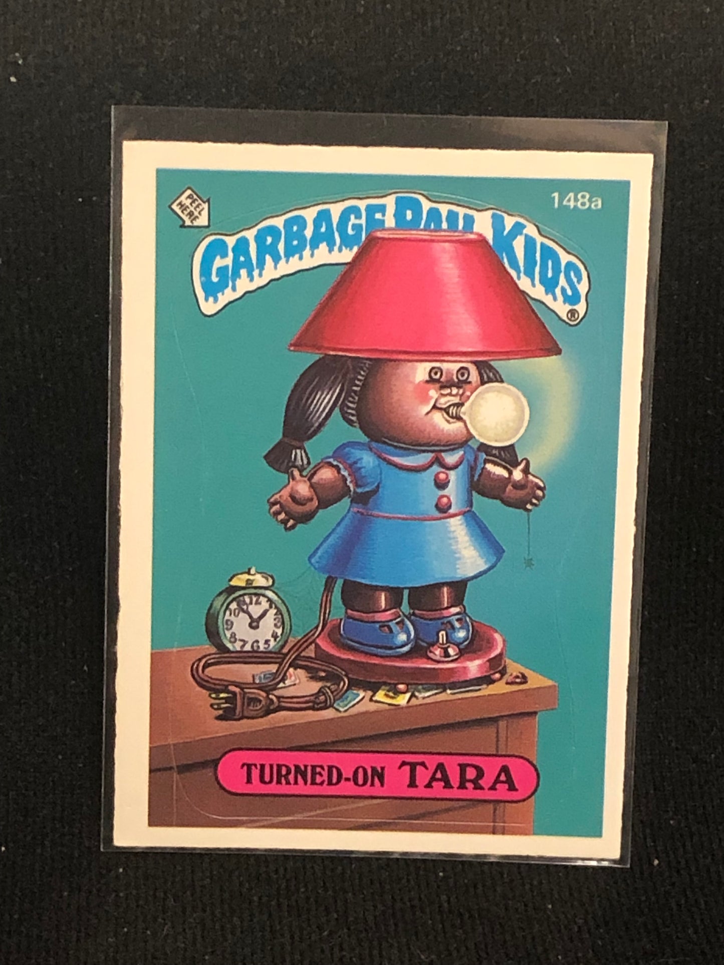 Garbage Pail Kids Original Series 4 (os4) 148a Turned On Tara