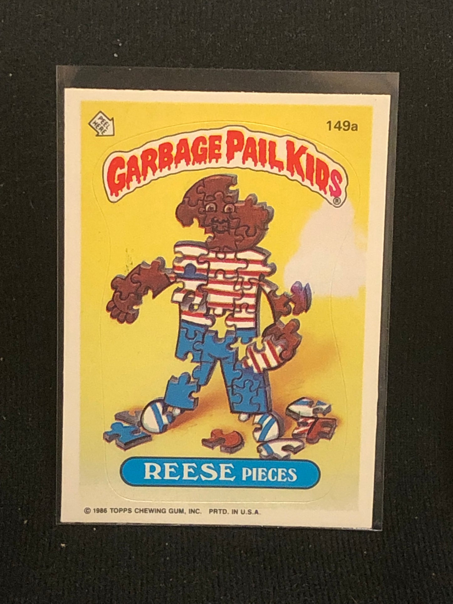 Garbage Pail Kids Original Series 4 (os4) 149a Reese Pieces