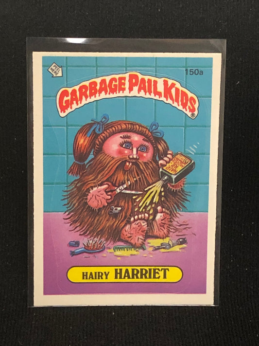 Garbage Pail Kids Original Series 4 (os4) 150a Hairy Harriet