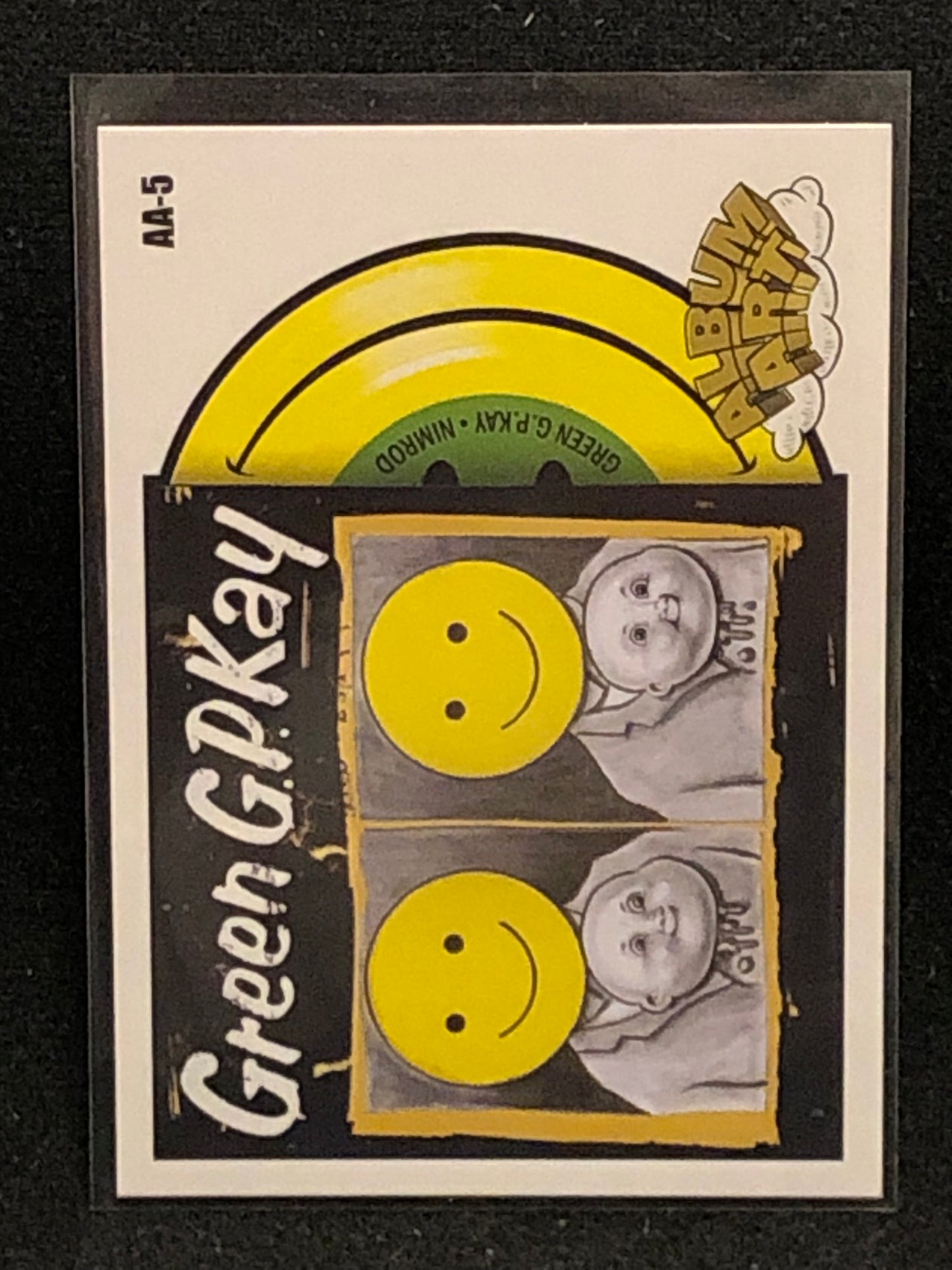 Garbage Pail Kids x Battle Of The Bands Green Day Album Art Singles