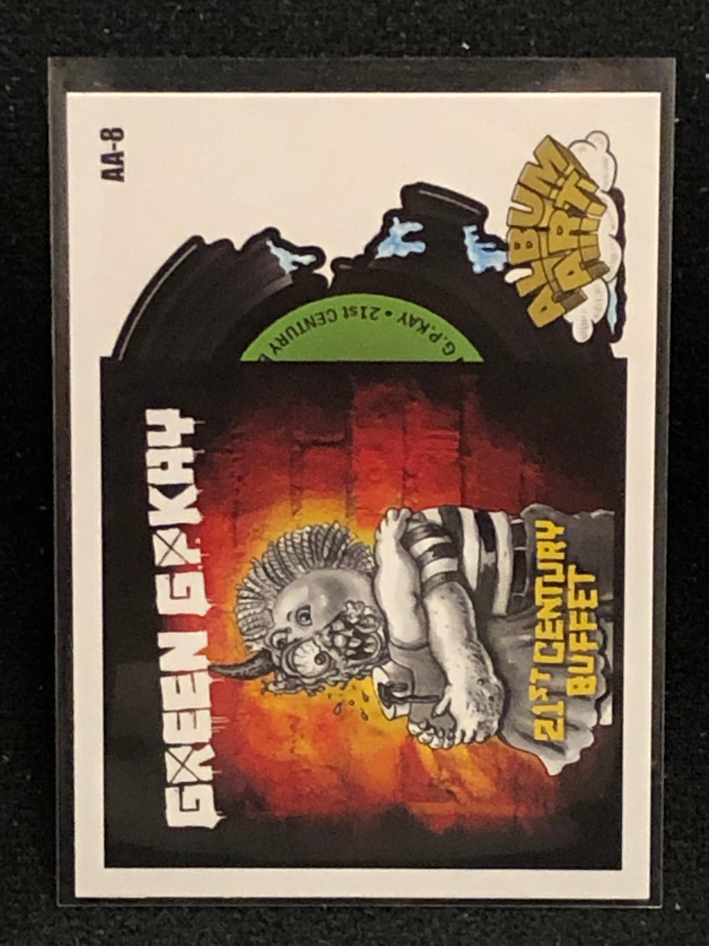 Garbage Pail Kids x Battle Of The Bands Green Day Album Art Singles