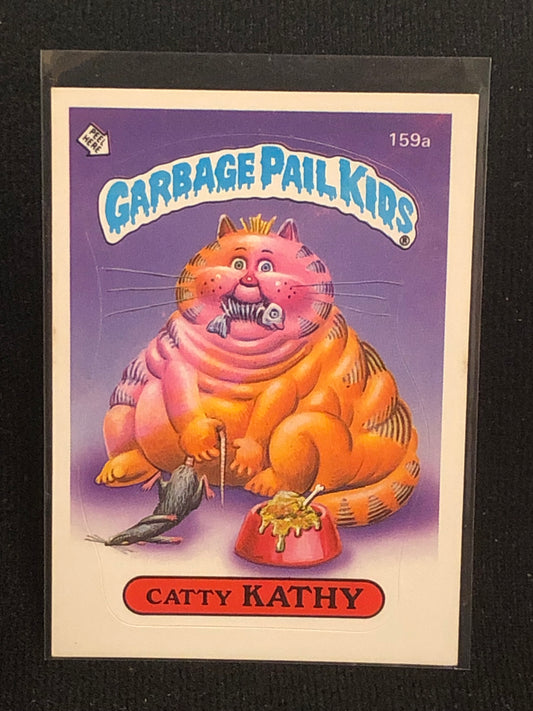 Garbage Pail Kids Original Series 4 (os4) 159a Catty Kathy