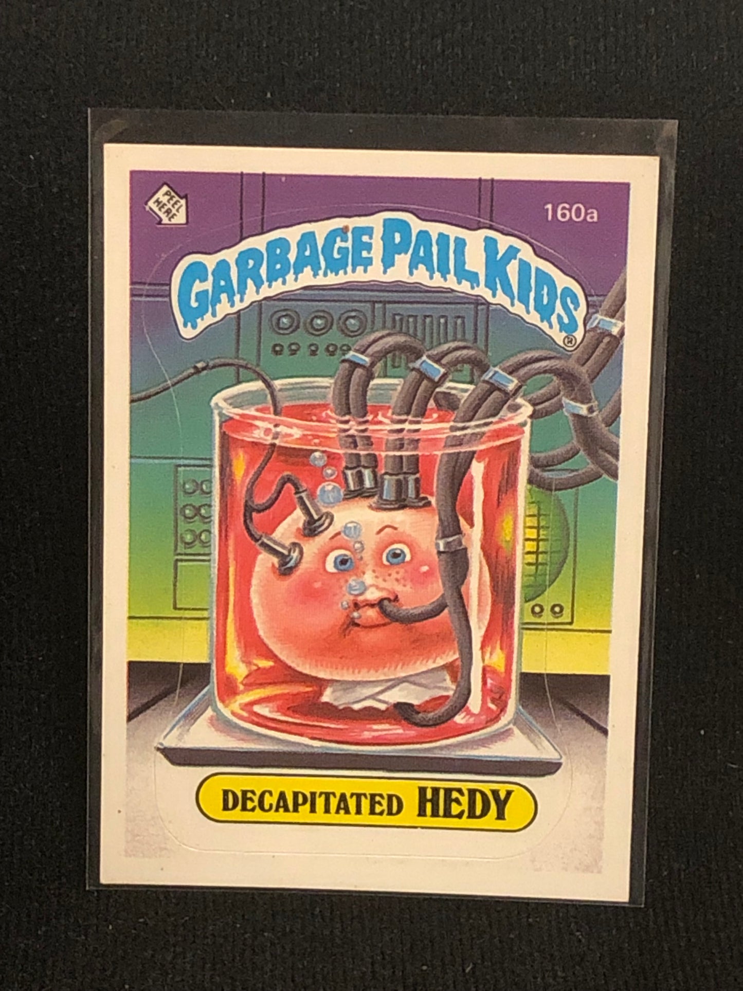 Garbage Pail Kids Original Series 4 (os4) 160a Decapitated Hedy