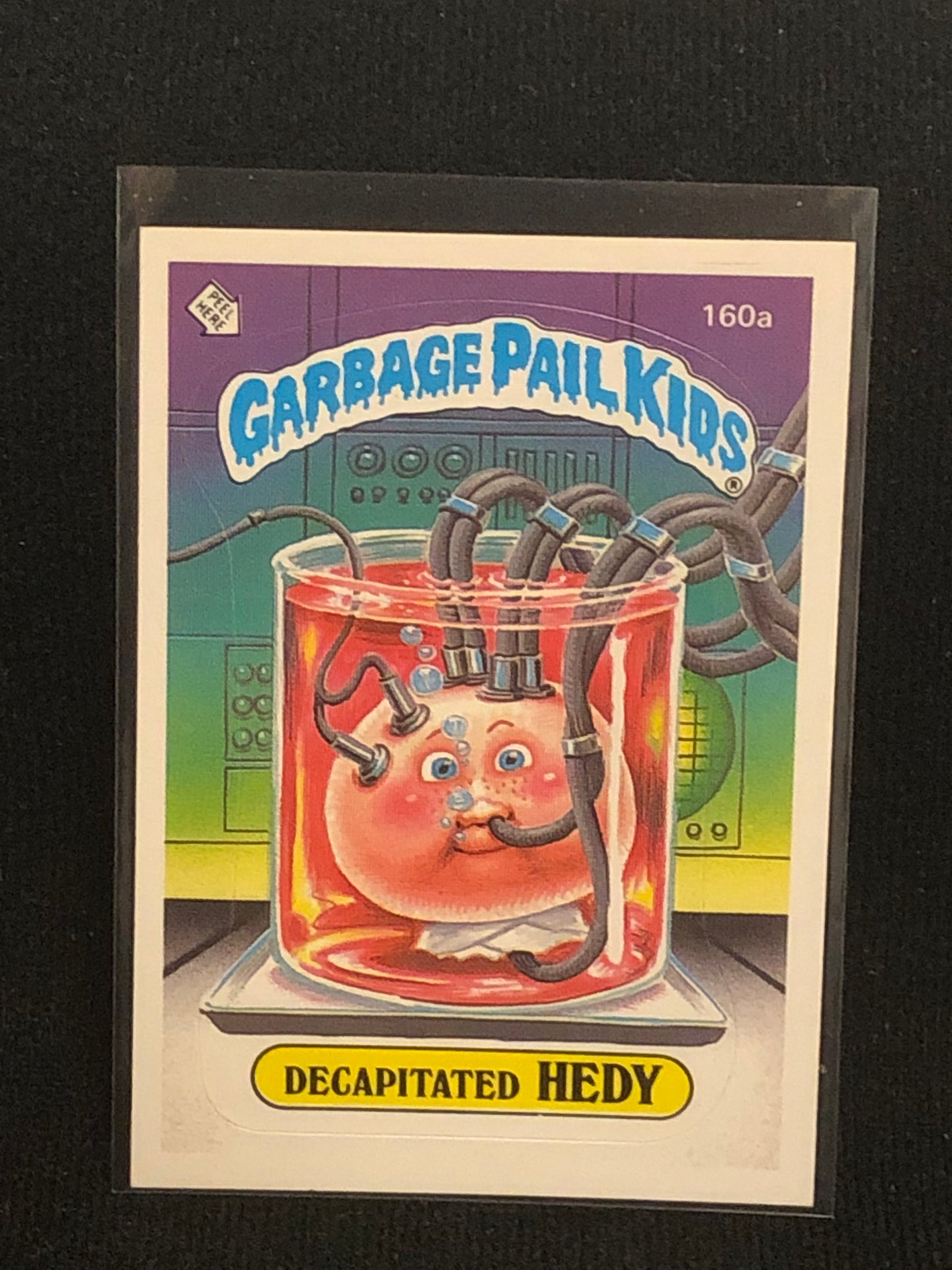 Garbage Pail Kids Original Series 4 (os4) 160a Decapitated Hedy