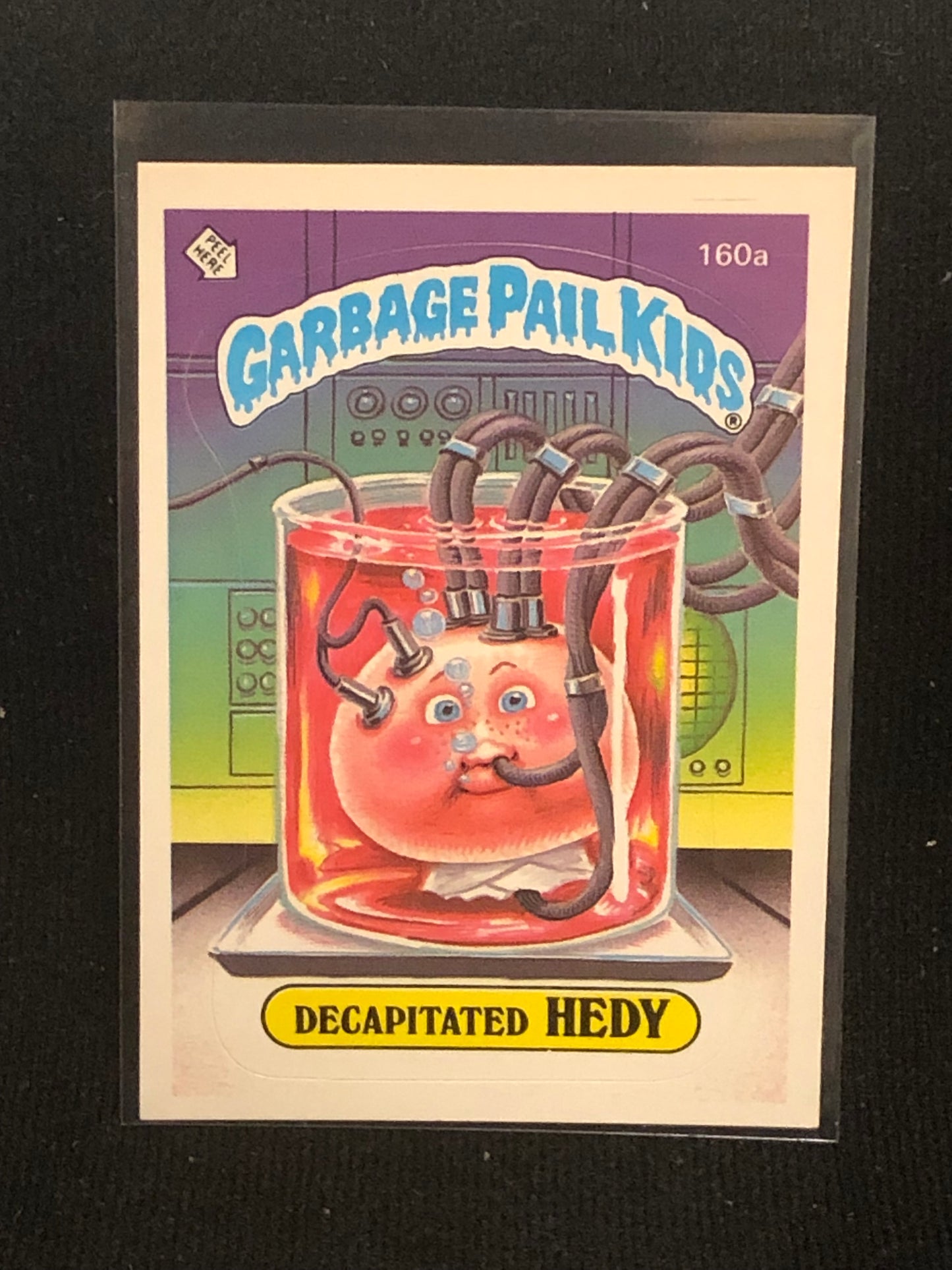 Garbage Pail Kids Original Series 4 (os4) 160a Decapitated Hedy