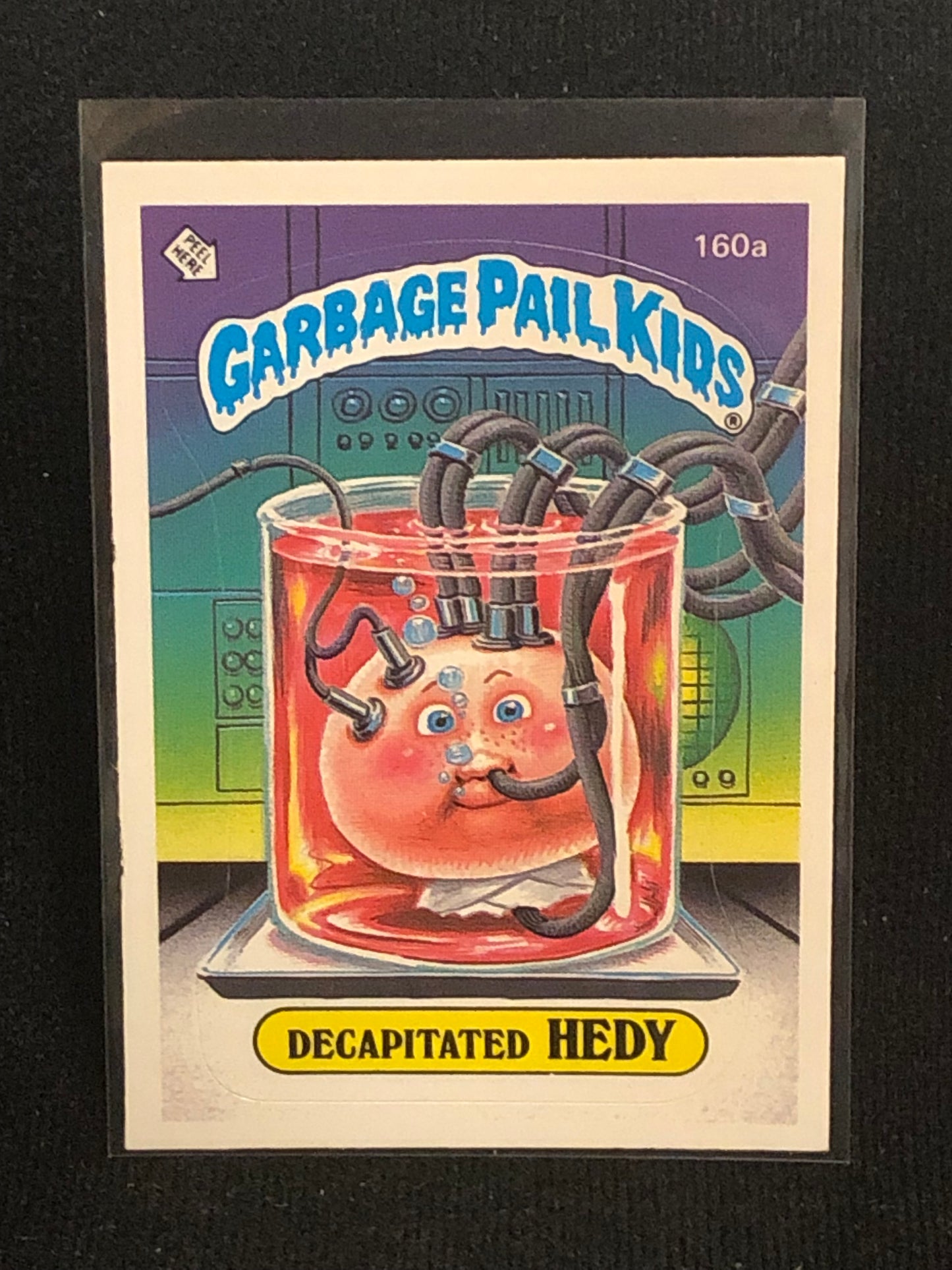 Garbage Pail Kids Original Series 4 (os4) 160a Decapitated Hedy