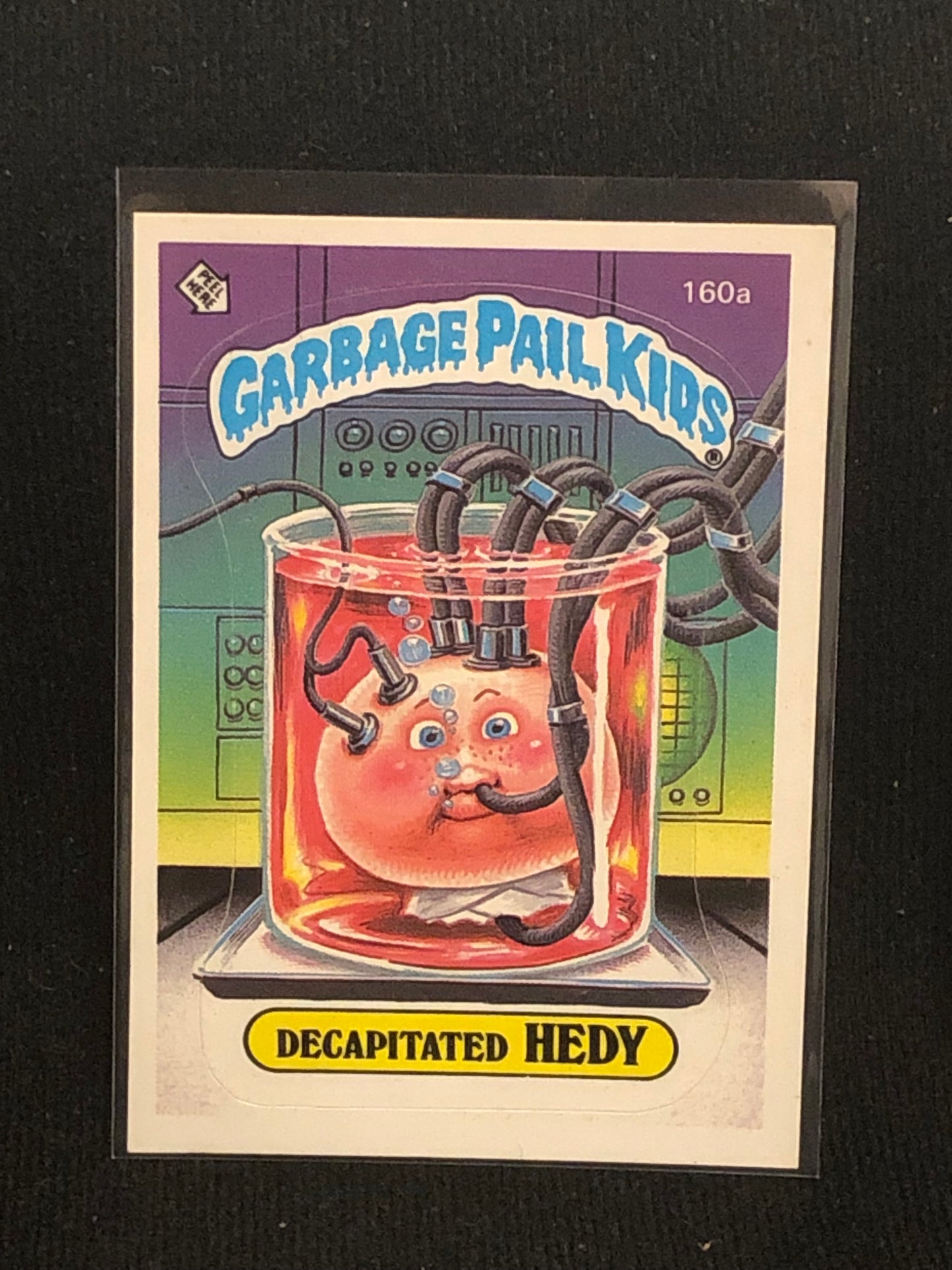 Garbage Pail Kids Original Series 4 (os4) 160a Decapitated Hedy