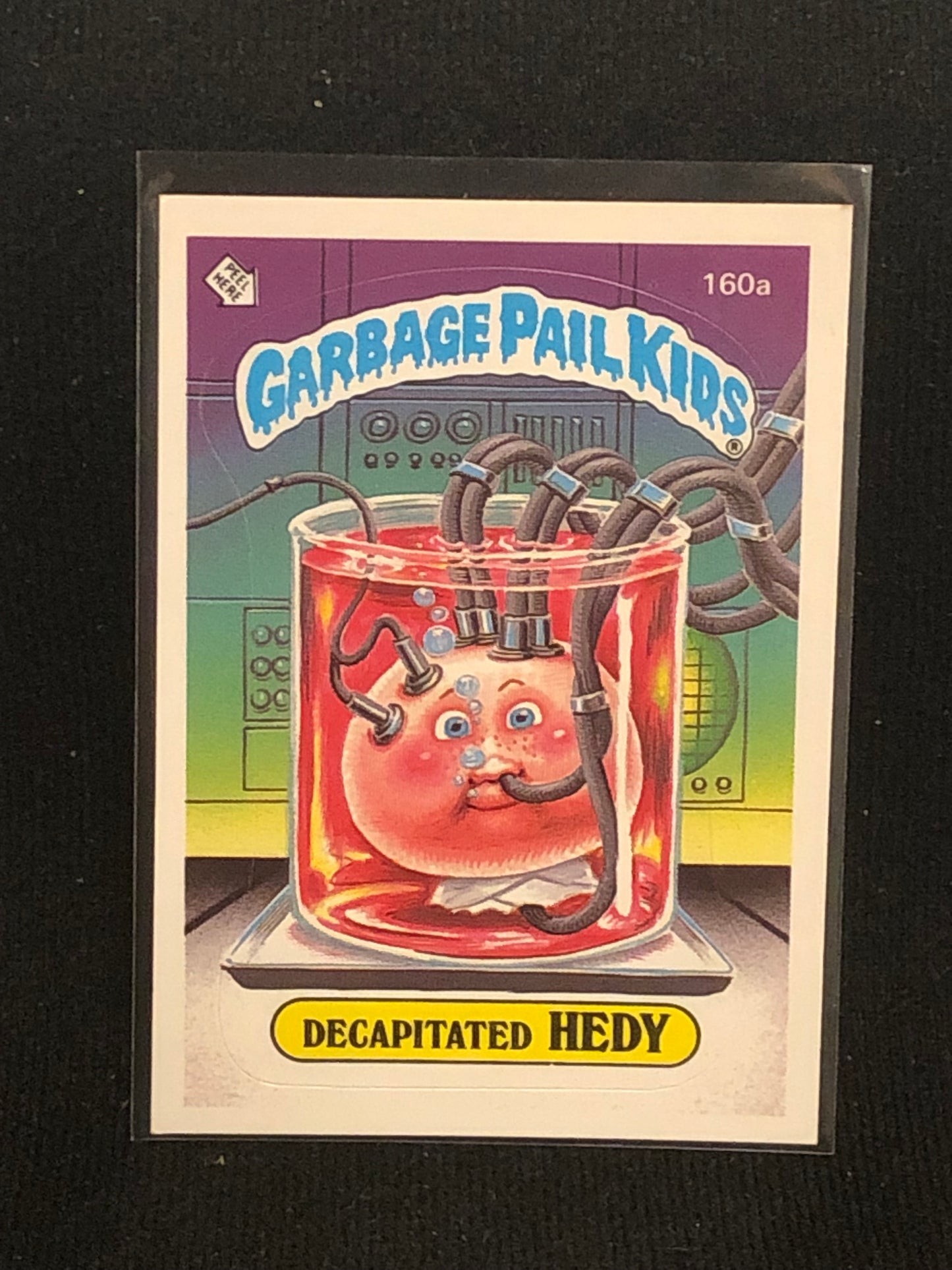 Garbage Pail Kids Original Series 4 (os4) 160a Decapitated Hedy