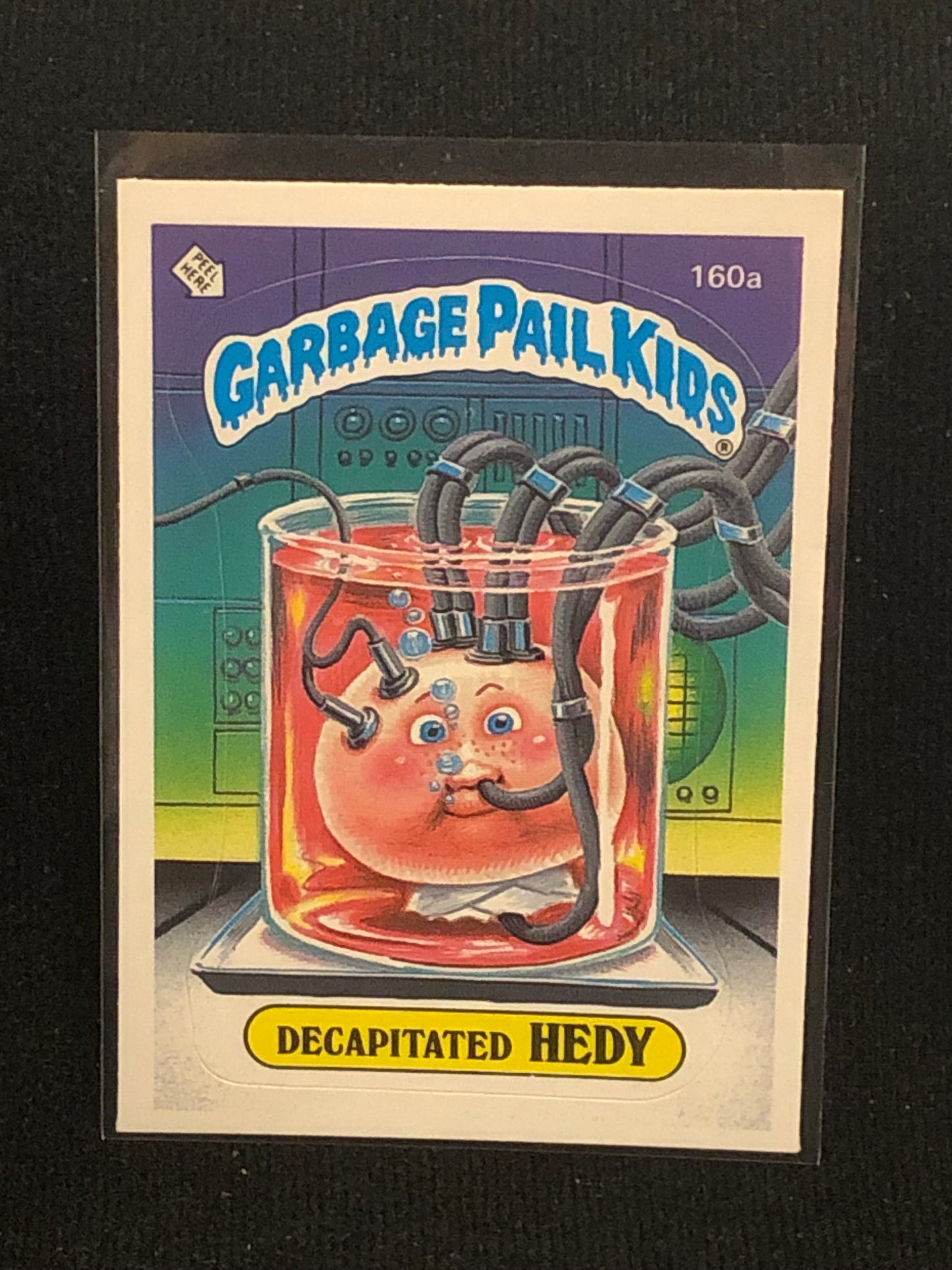 Garbage Pail Kids Original Series 4 (os4) 160a Decapitated Hedy