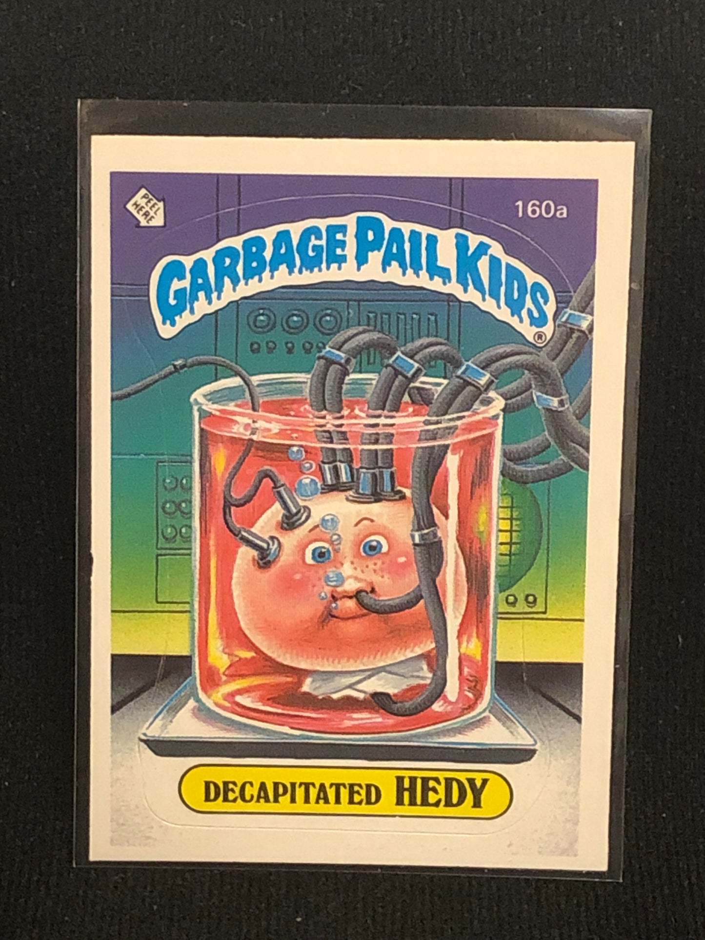 Garbage Pail Kids Original Series 4 (os4) 160a Decapitated Hedy