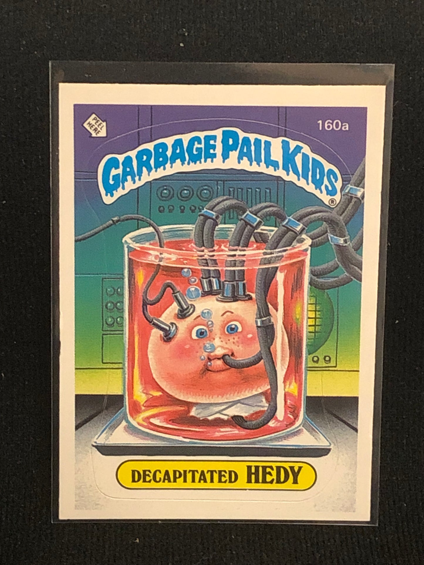 Garbage Pail Kids Original Series 4 (os4) 160a Decapitated Hedy