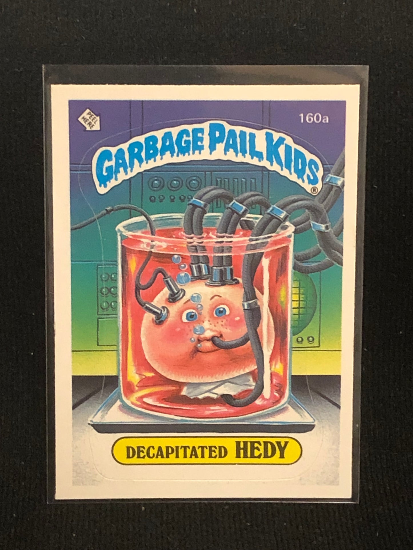 Garbage Pail Kids Original Series 4 (os4) 160a Decapitated Hedy