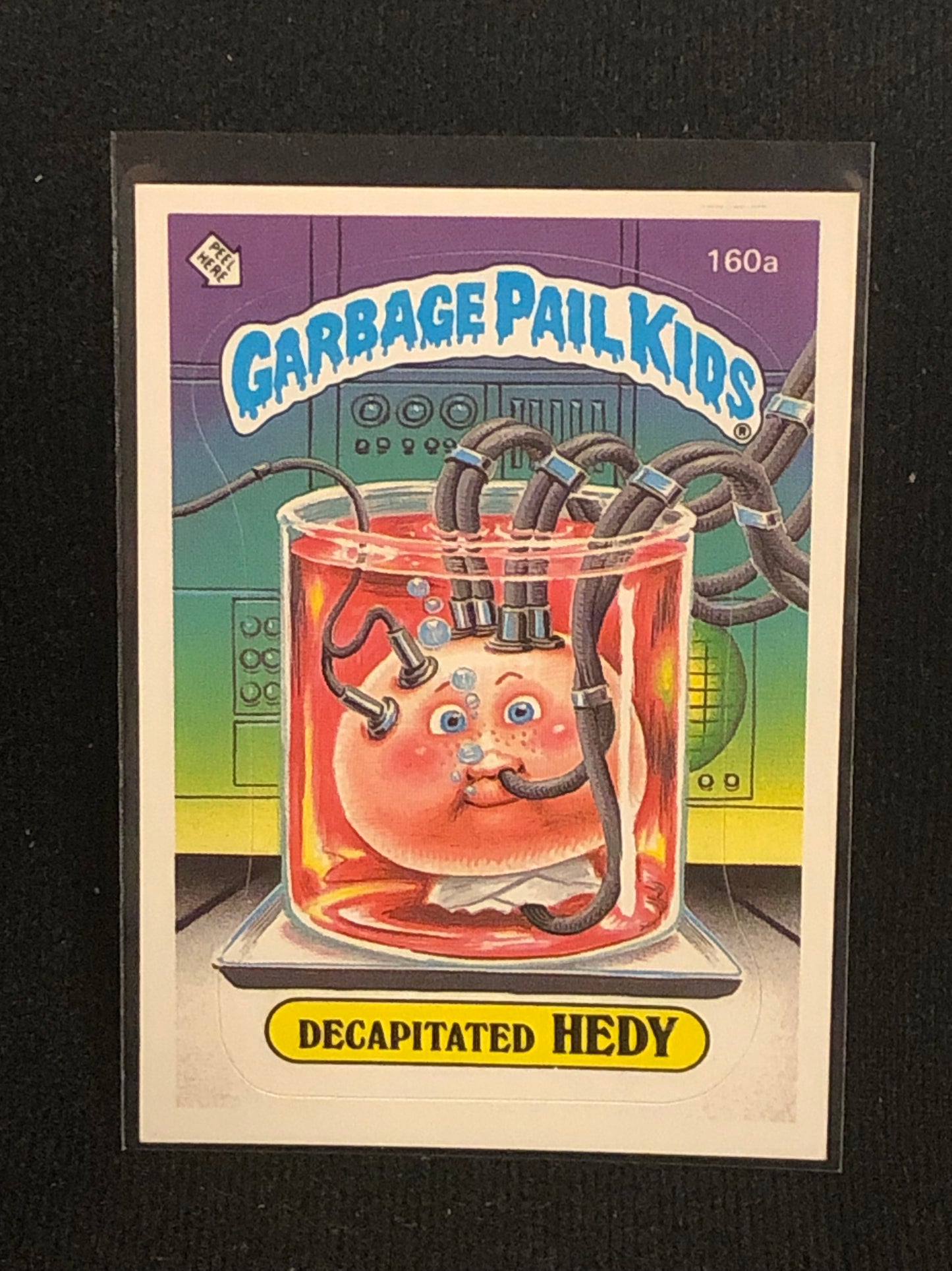 Garbage Pail Kids Original Series 4 (os4) 160a Decapitated Hedy