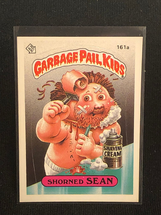 Garbage Pail Kids Original Series 4 (os4) 161a Shorned Sean