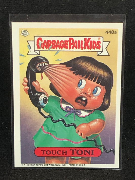 Garbage Pail Kids Original Series 11 (os11) 448a Touch Toni