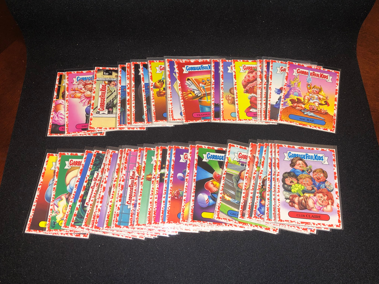 Garbage Pail Kids We Hate The 80's U-PICK Red Parallel Singles