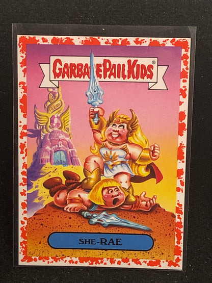 Garbage Pail Kids We Hate The 80's U-PICK Red Parallel Singles /75