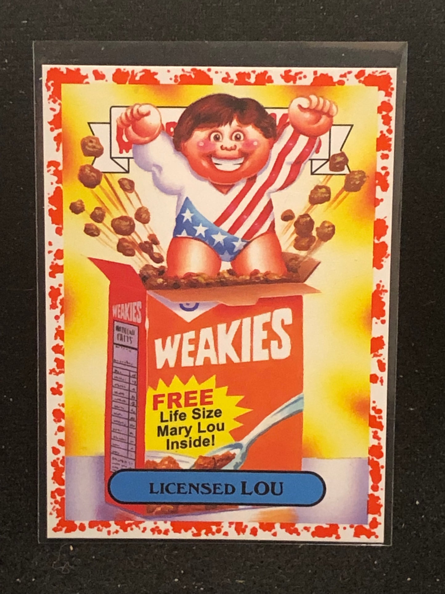 Garbage Pail Kids We Hate The 80's U-PICK Red Parallel Singles