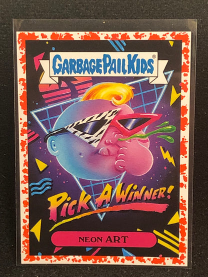 Garbage Pail Kids We Hate The 80's U-PICK Red Parallel Singles /75