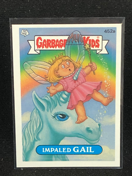 Garbage Pail Kids Original Series 11 (os11) 452a Impaled Gail