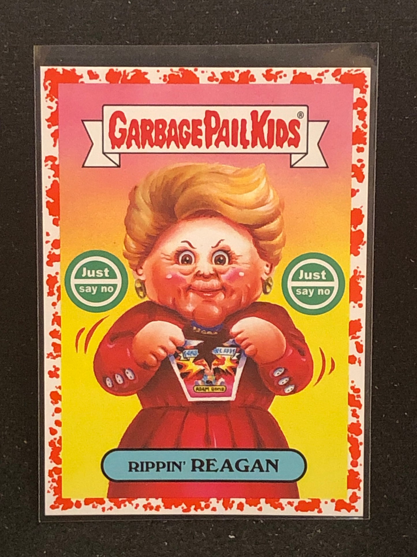 Garbage Pail Kids We Hate The 80's U-PICK Red Parallel Singles