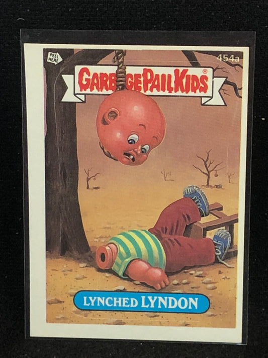 Garbage Pail Kids Original Series 11 (os11) 454a Lynched Lyndon