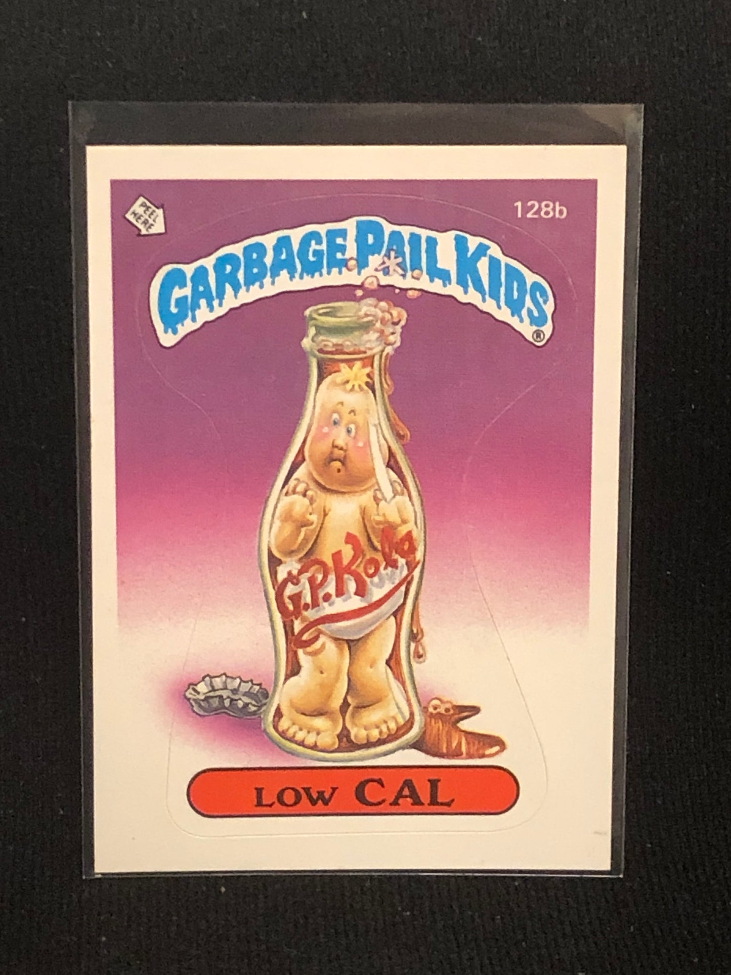 Garbage Pail Kids Original Series 4 (os4) 128b Low Cal