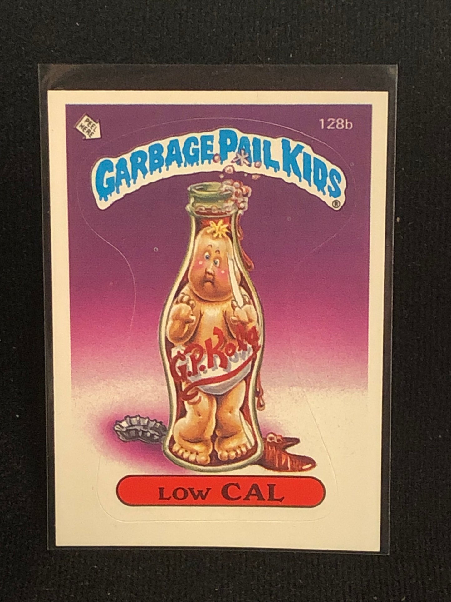 Garbage Pail Kids Original Series 4 (os4) 128b Low Cal