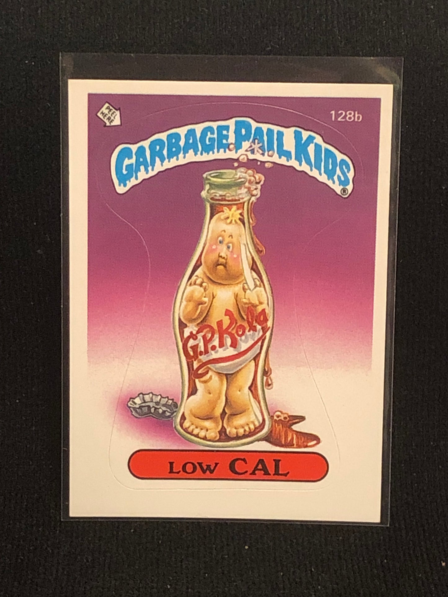 Garbage Pail Kids Original Series 4 (os4) 128b Low Cal