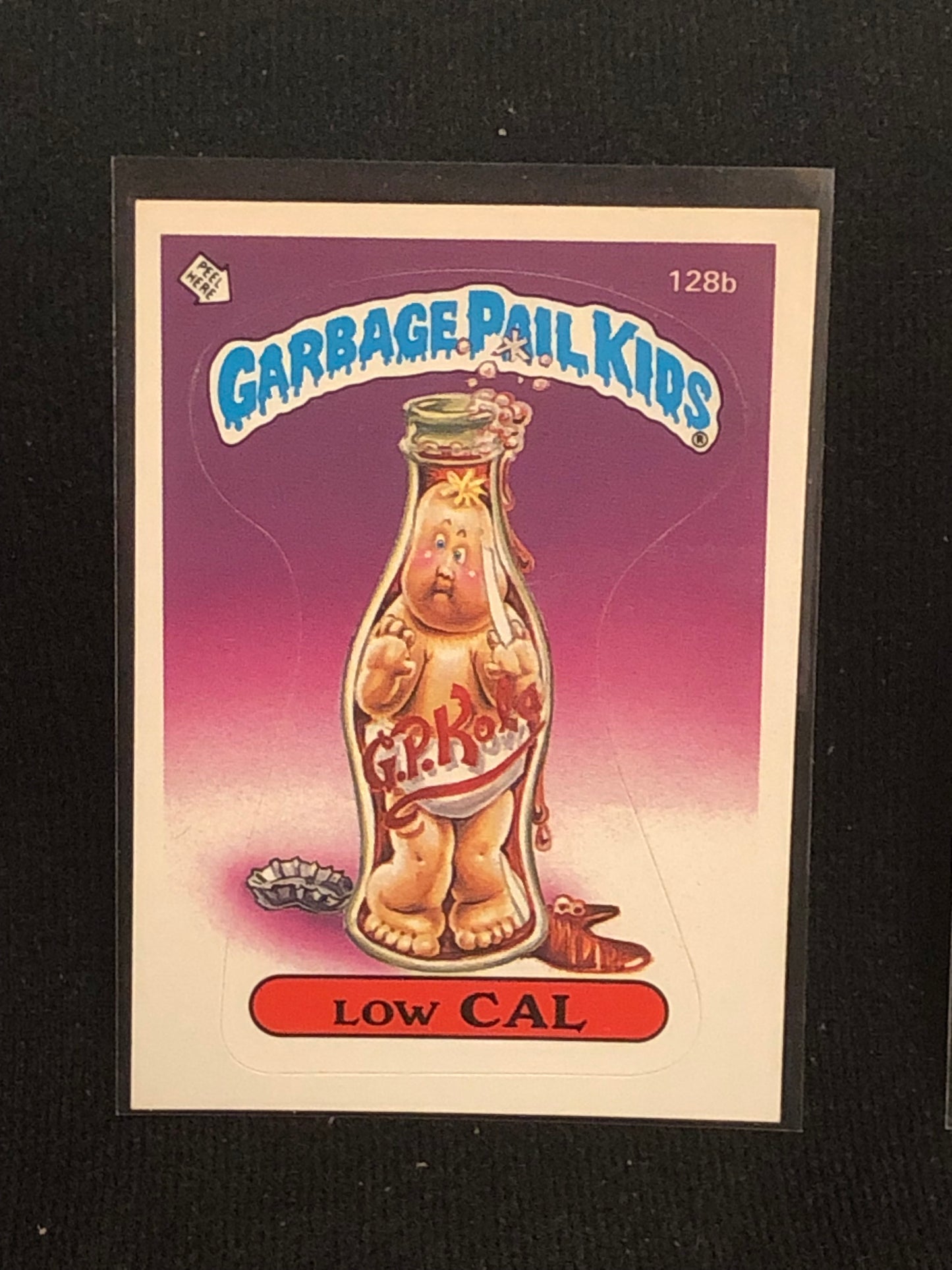 Garbage Pail Kids Original Series 4 (os4) 128b Low Cal