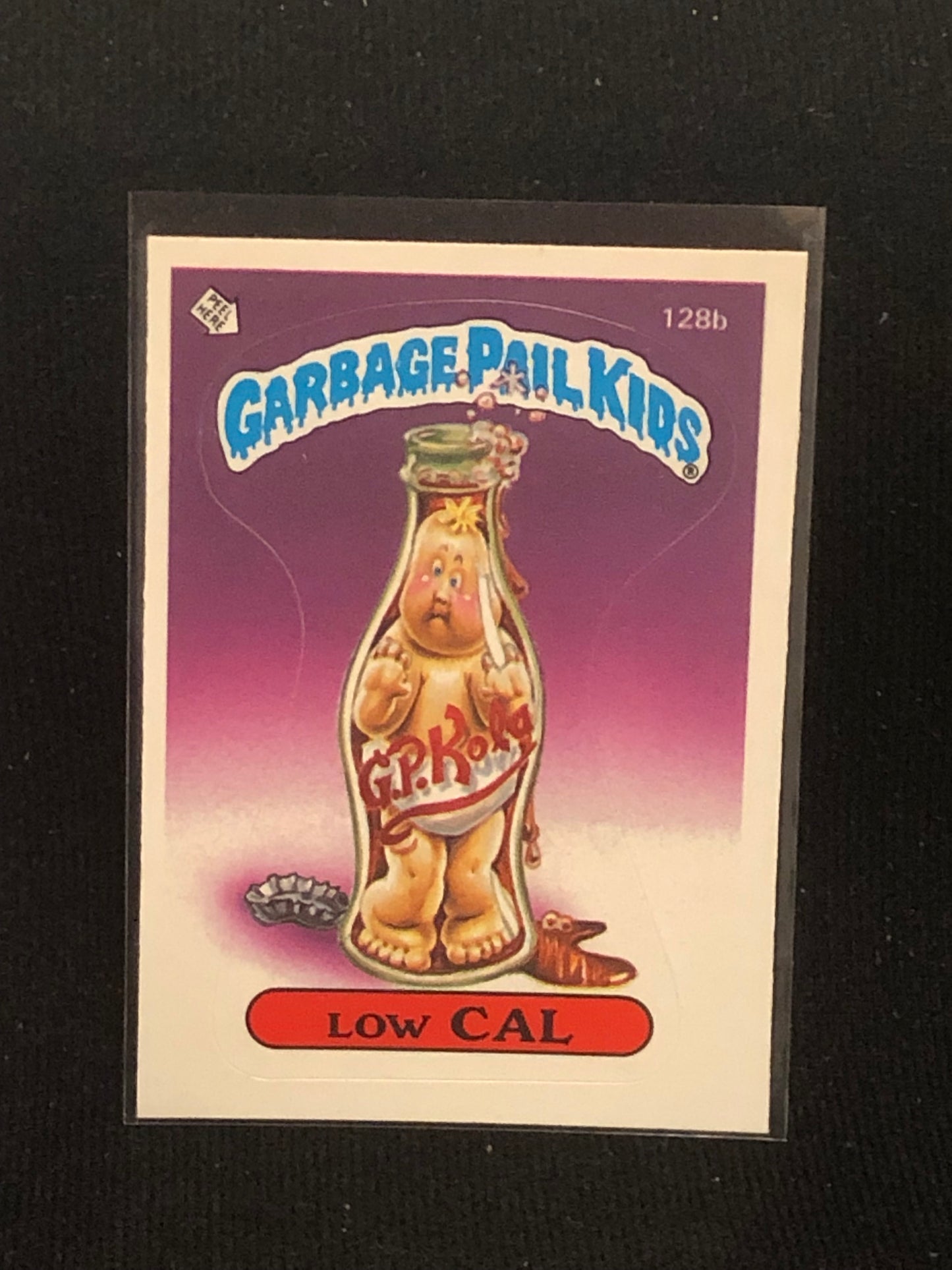 Garbage Pail Kids Original Series 4 (os4) 128b Low Cal