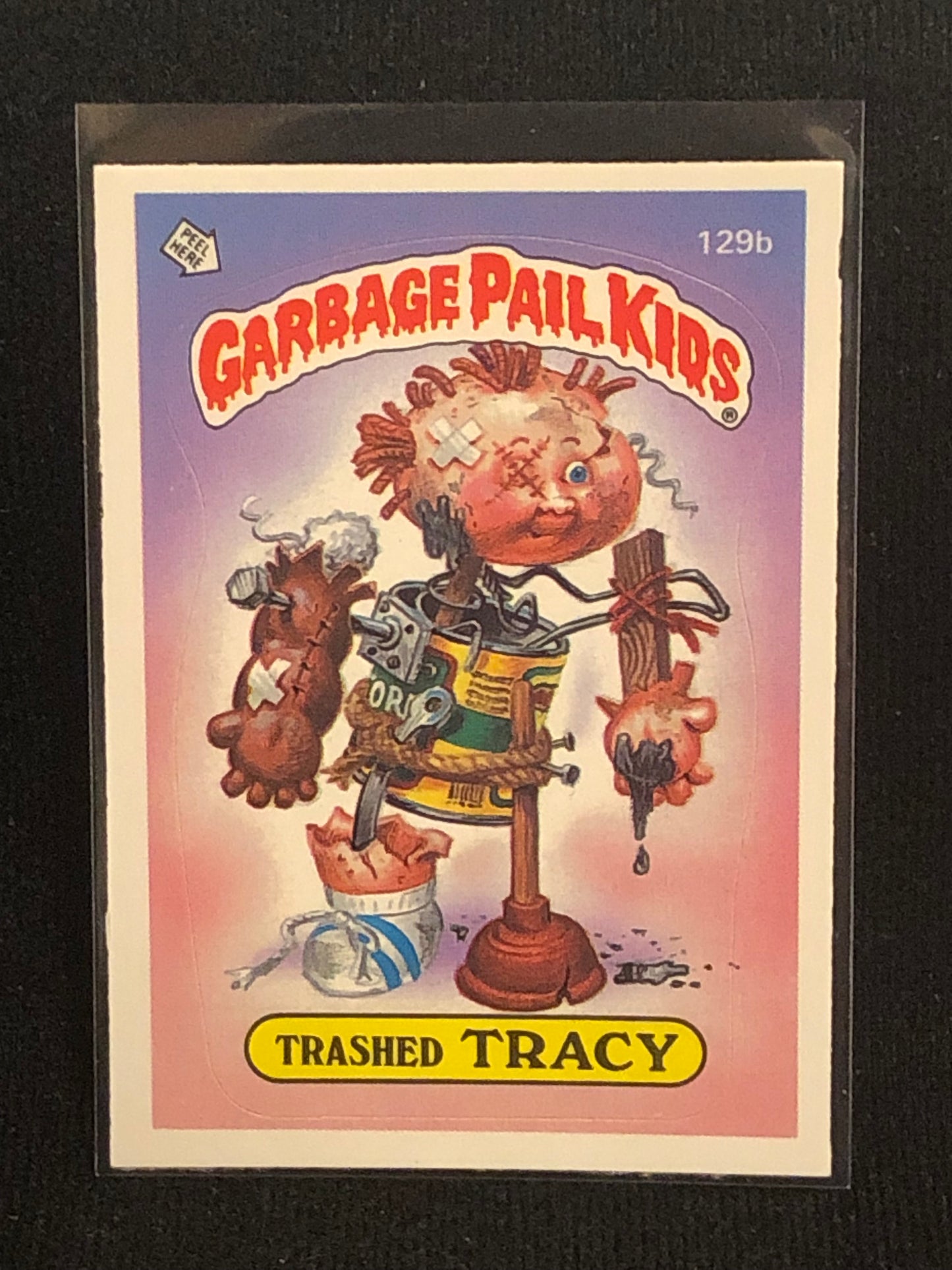 Garbage Pail Kids Original Series 4 (os4) 129b Trashed Tracy