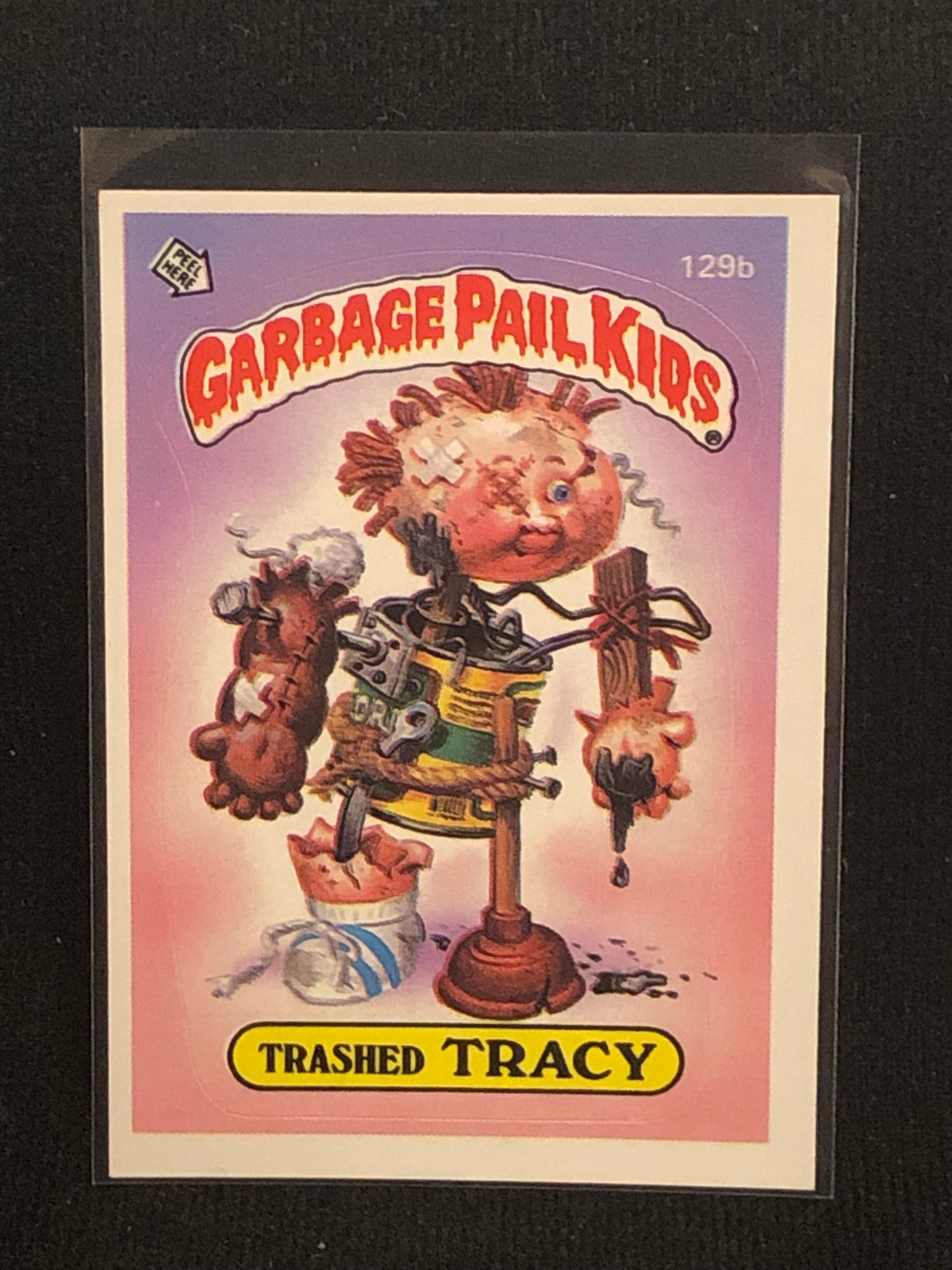 Garbage Pail Kids Original Series 4 (os4) 129b Trashed Tracy